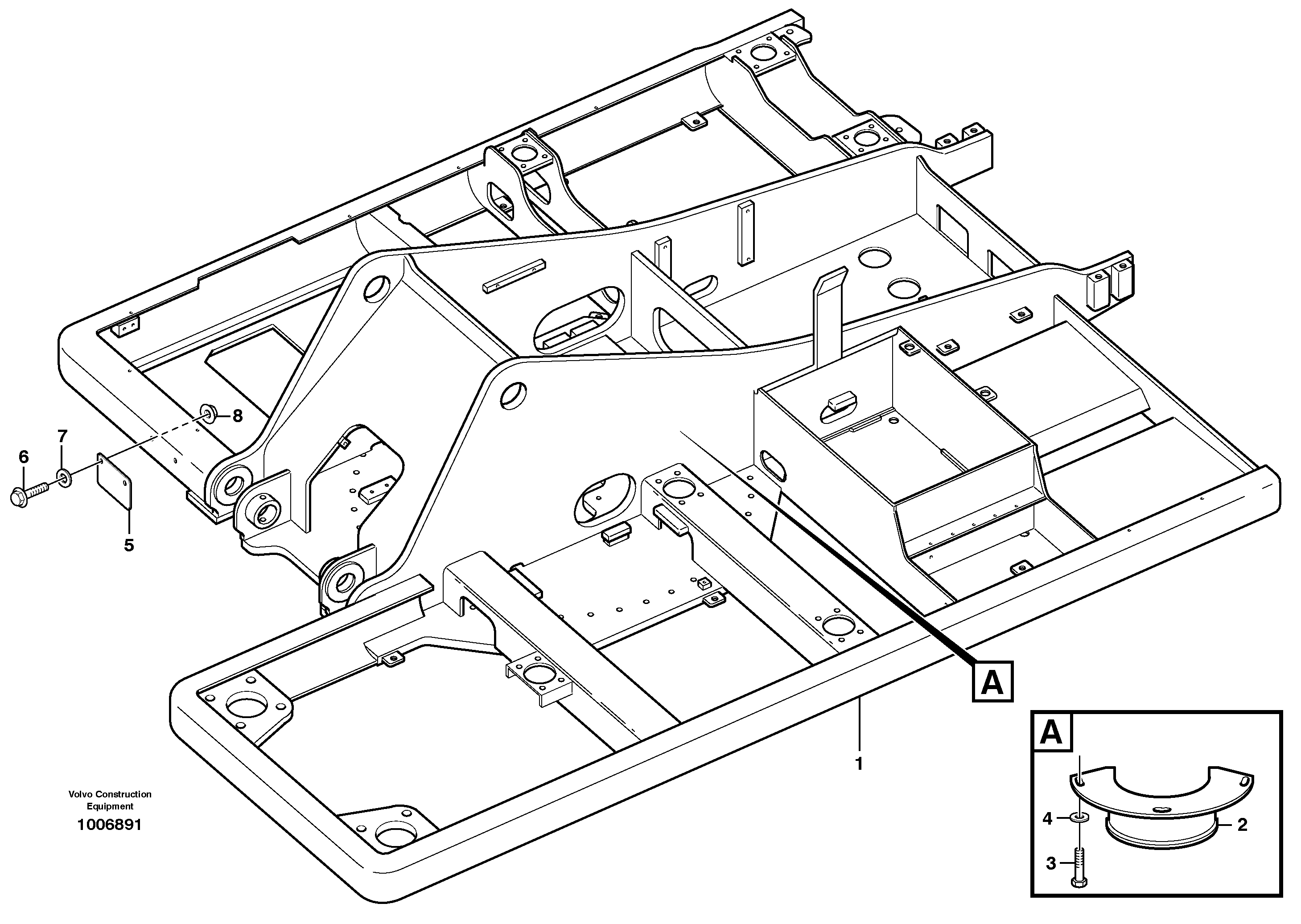 Superstructure — volvo parts diagram