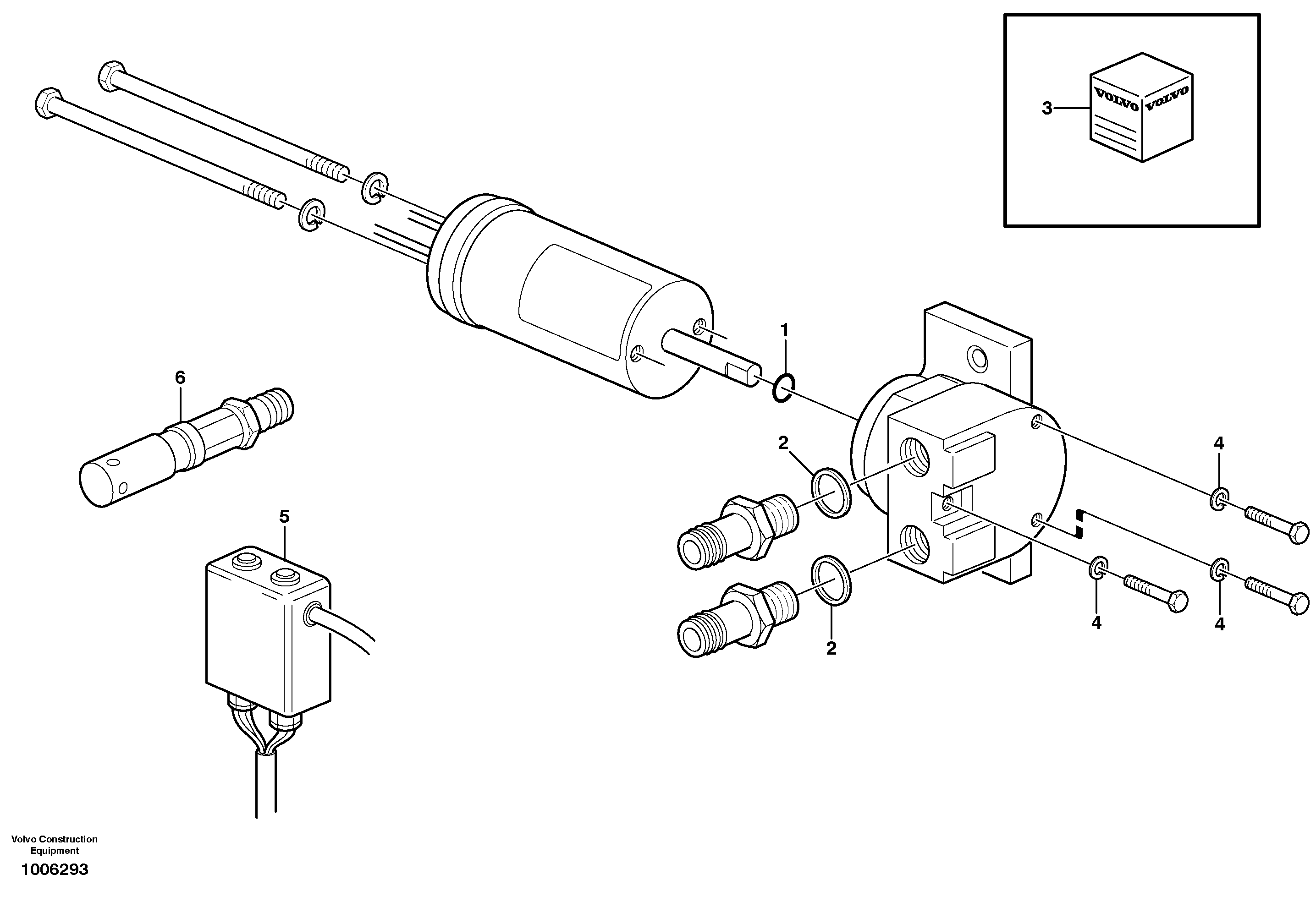 Fuel pump — volvo parts diagram