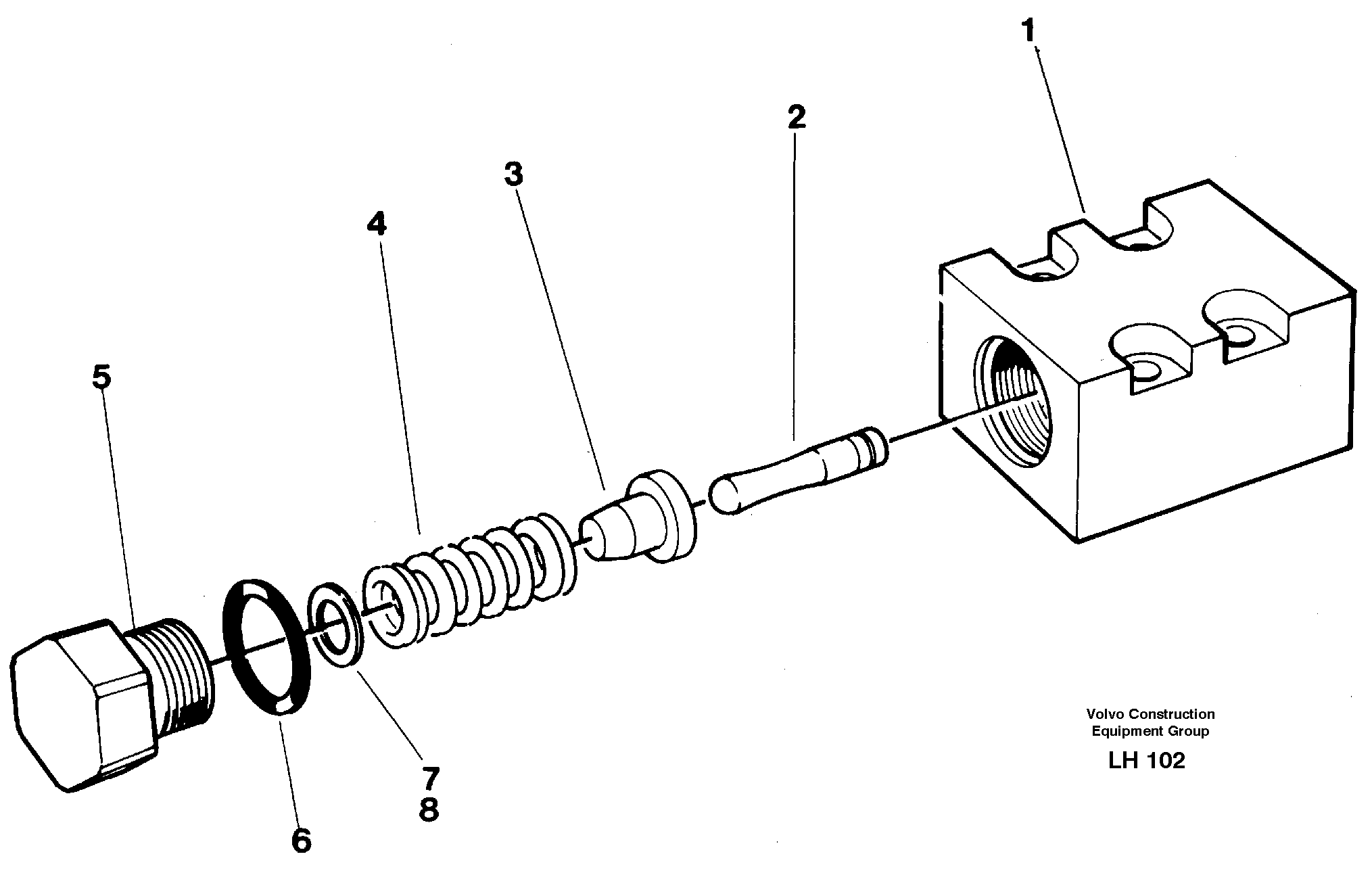 Pressure limiting valve — volvo parts diagram