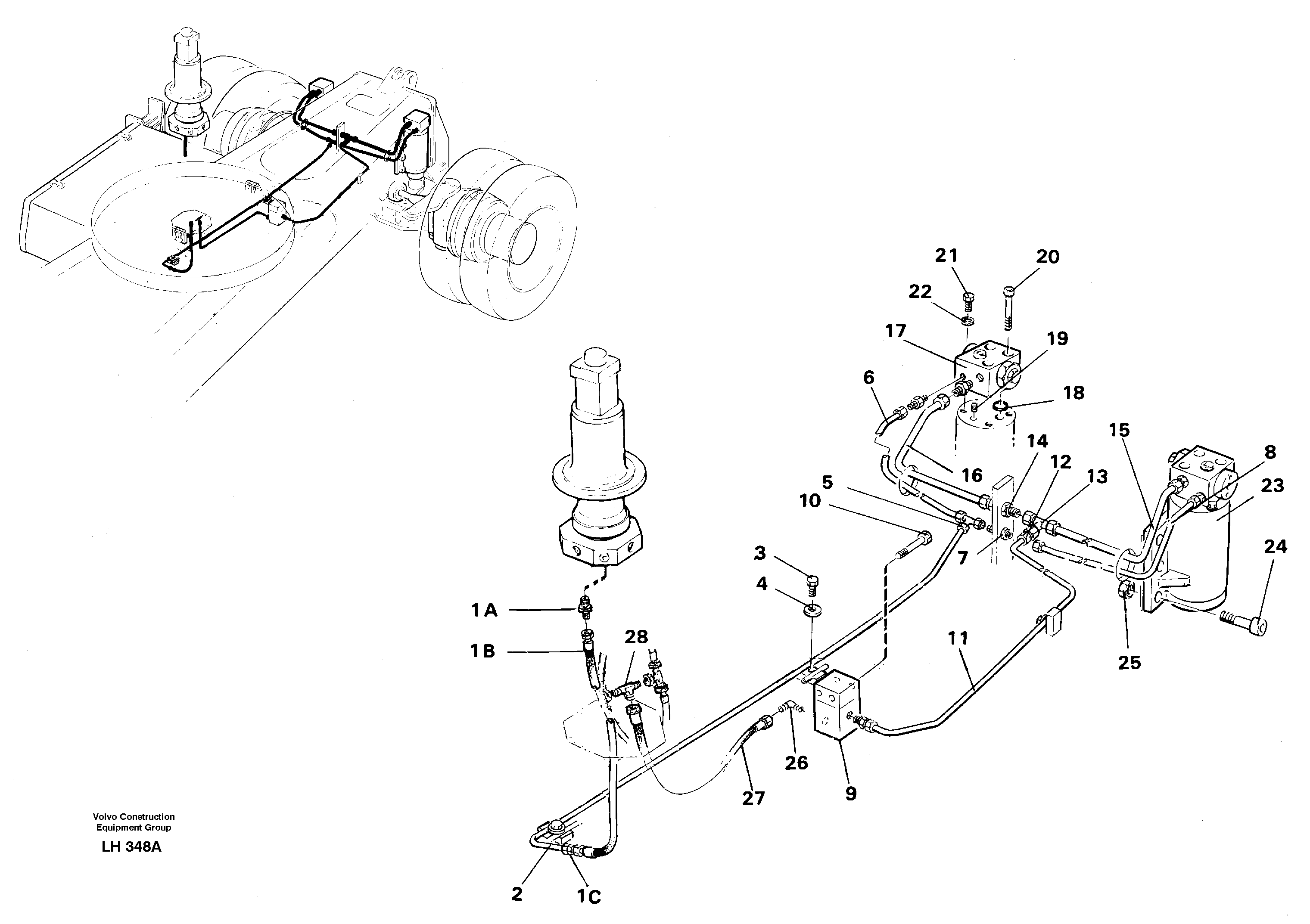 Oscillating system — volvo parts diagram