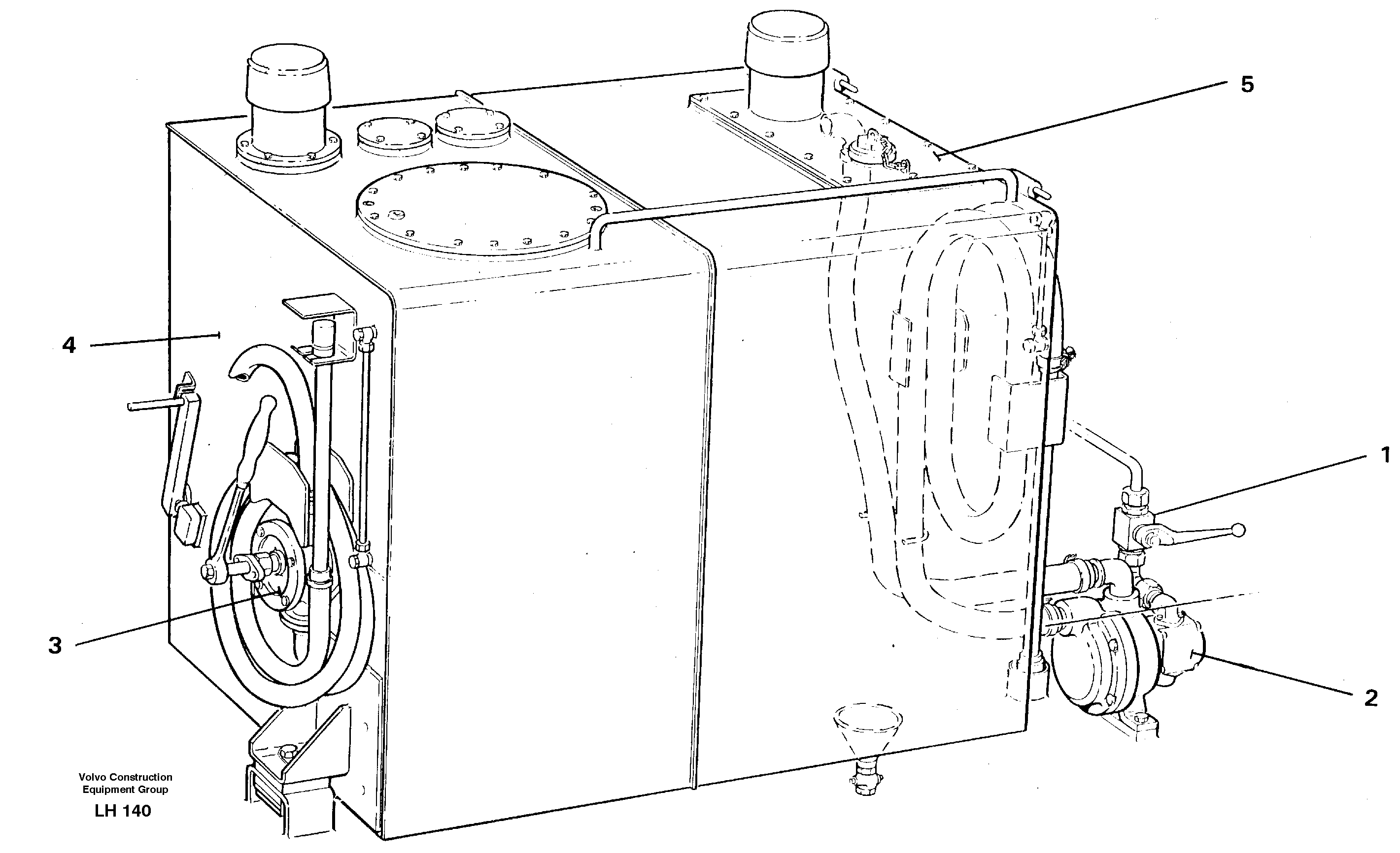 Fuel filling pumps — volvo parts diagram