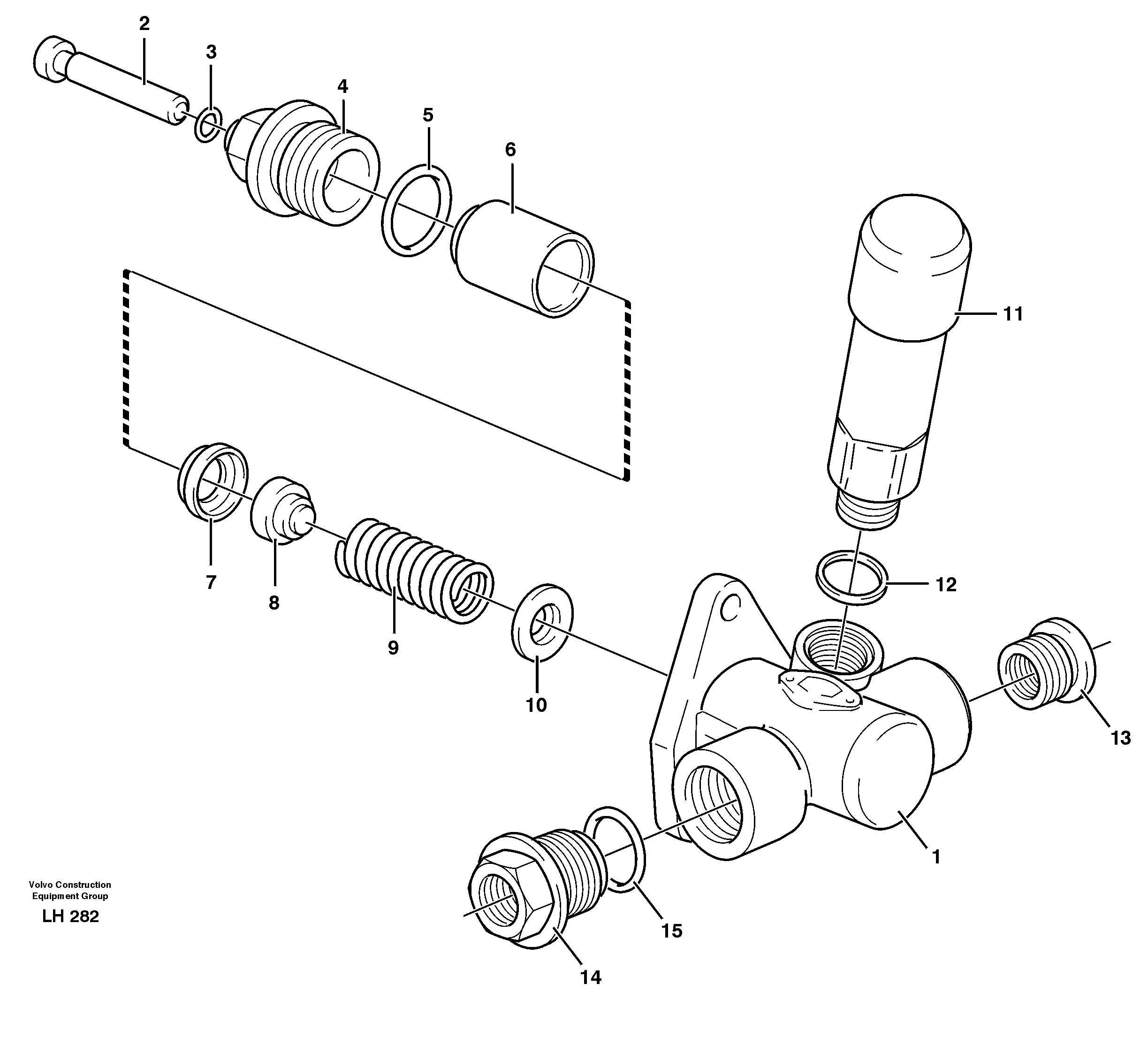 Feed pump — volvo parts diagram