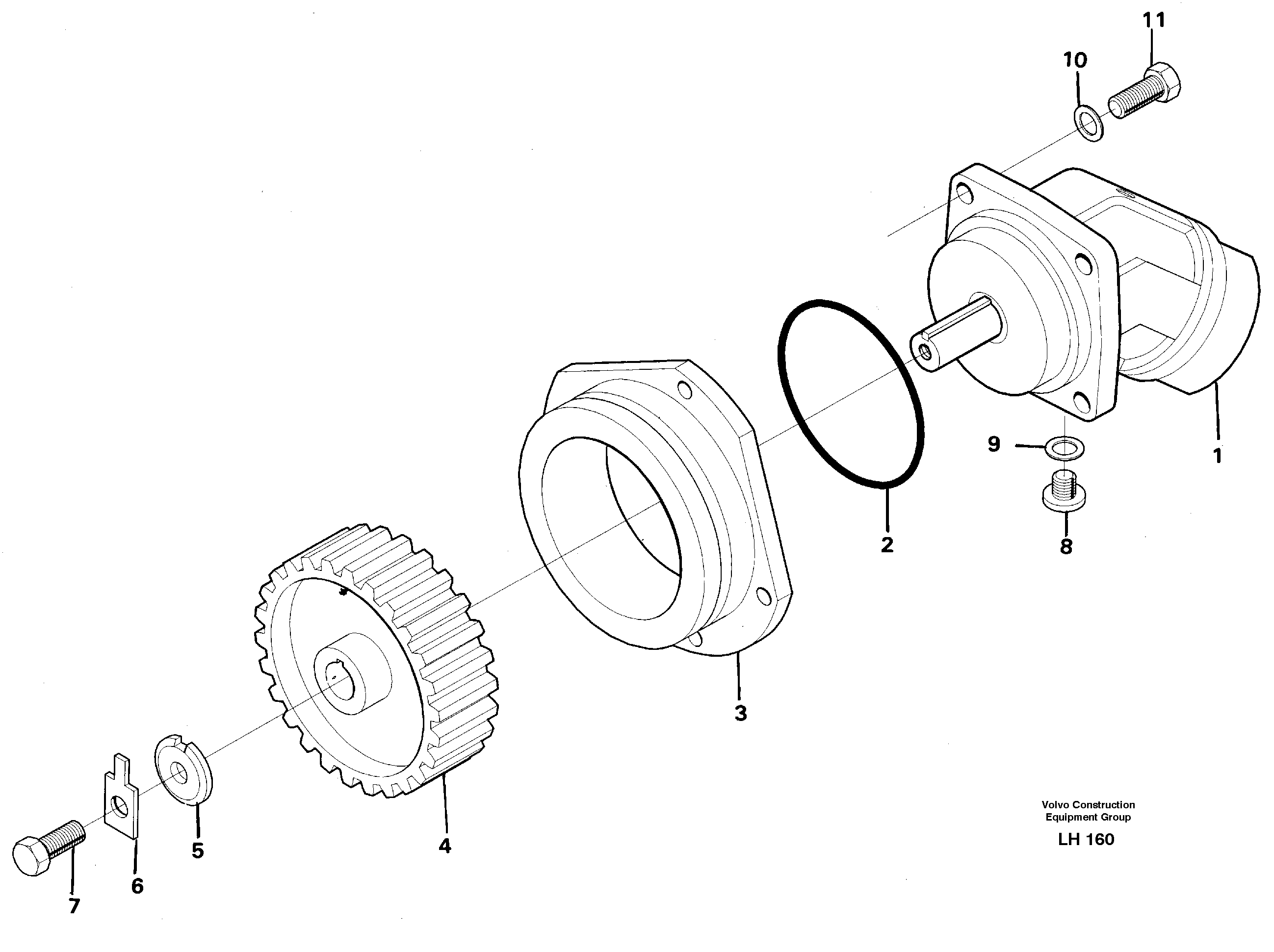 4th pump 45 Cm3 4th pump 63 Cm3 4th pump Ohio — volvo parts diagram