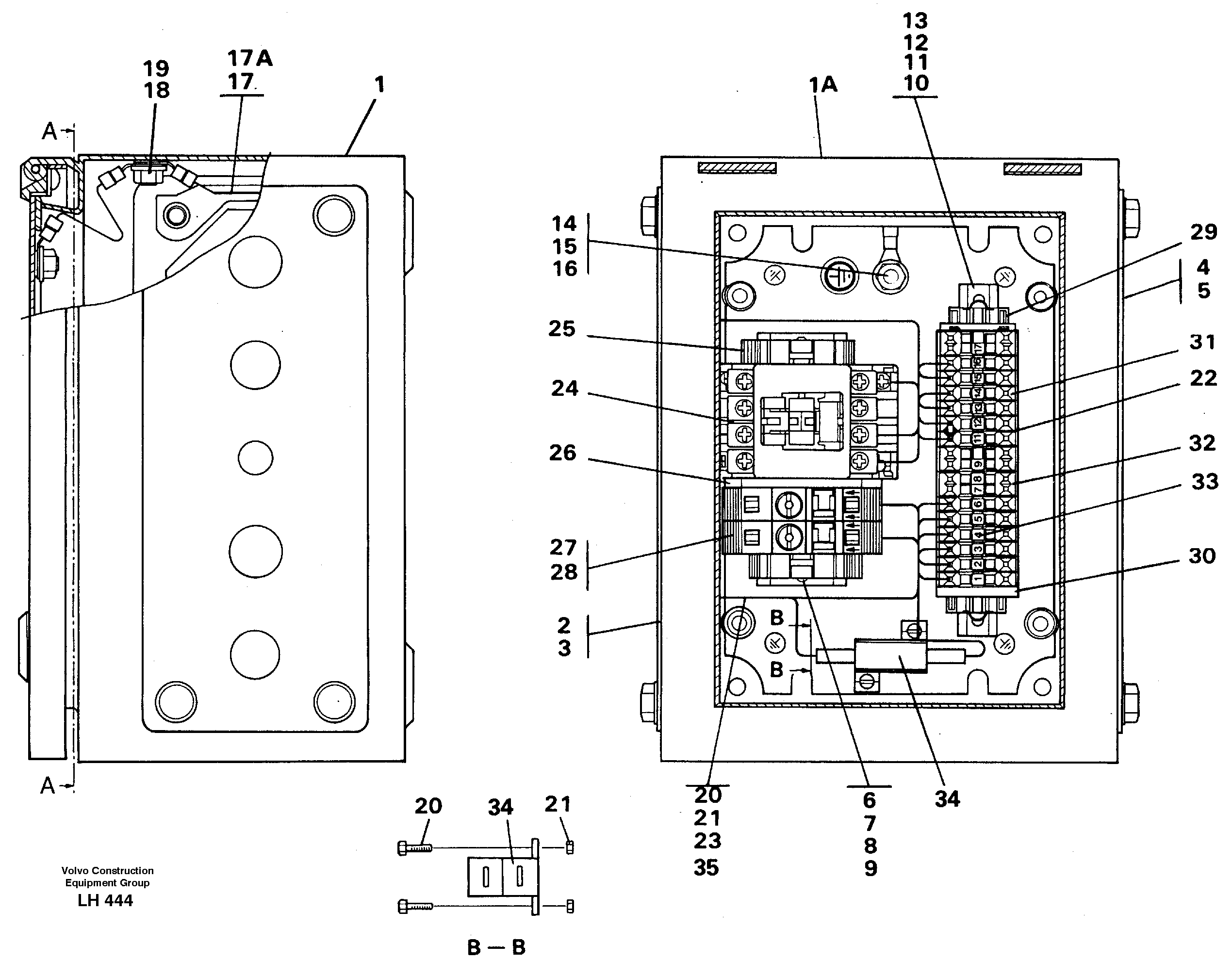 Magnet equipment Ohio, Electrical distribution unit  14263260 — volvo parts diagram