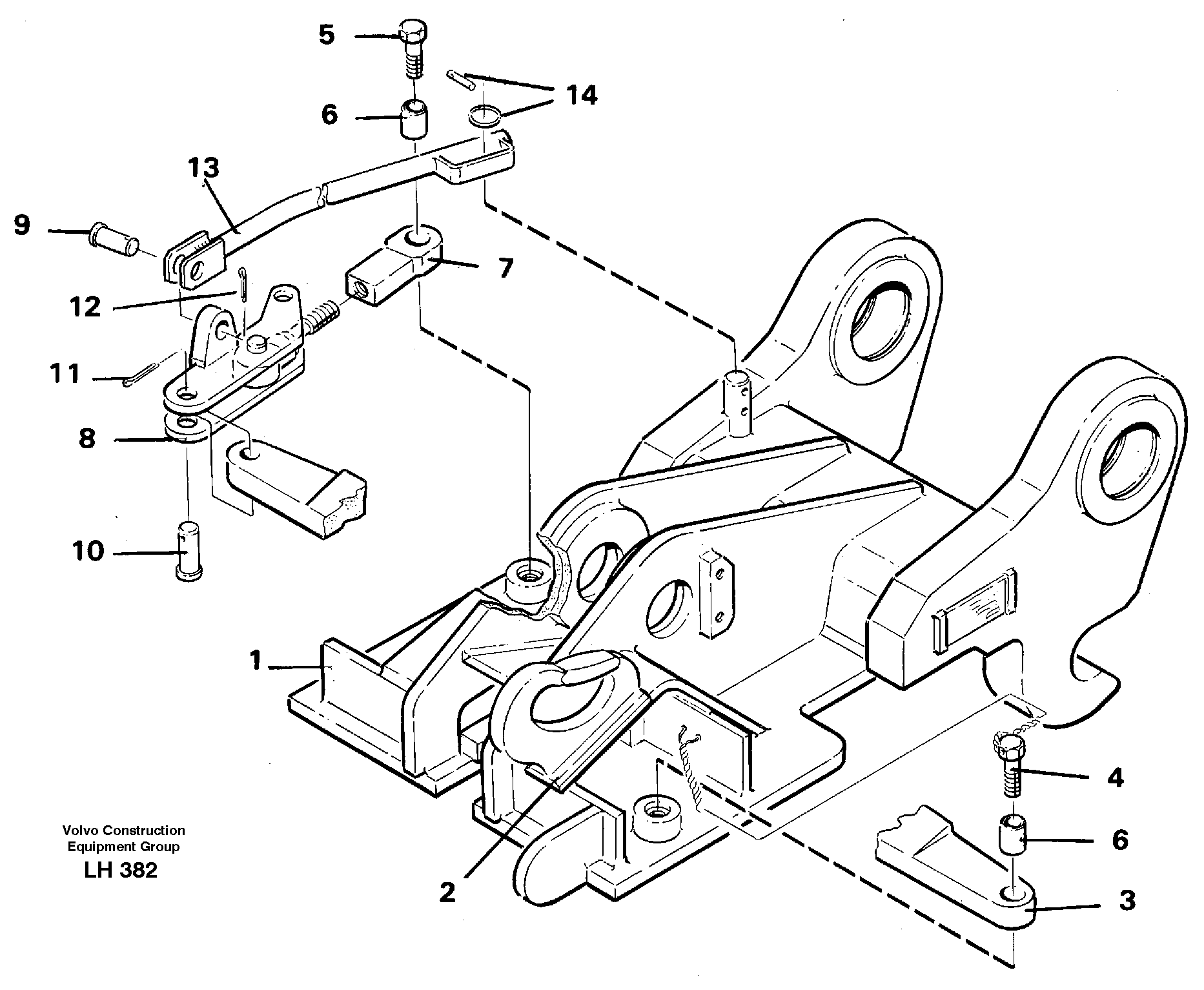 Quickfit, mechanical  14255321 — volvo parts diagram