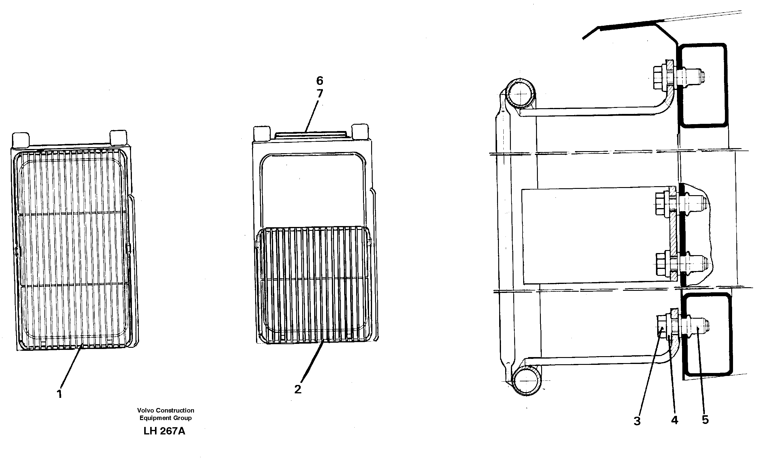 Windscreen protection — volvo parts diagram