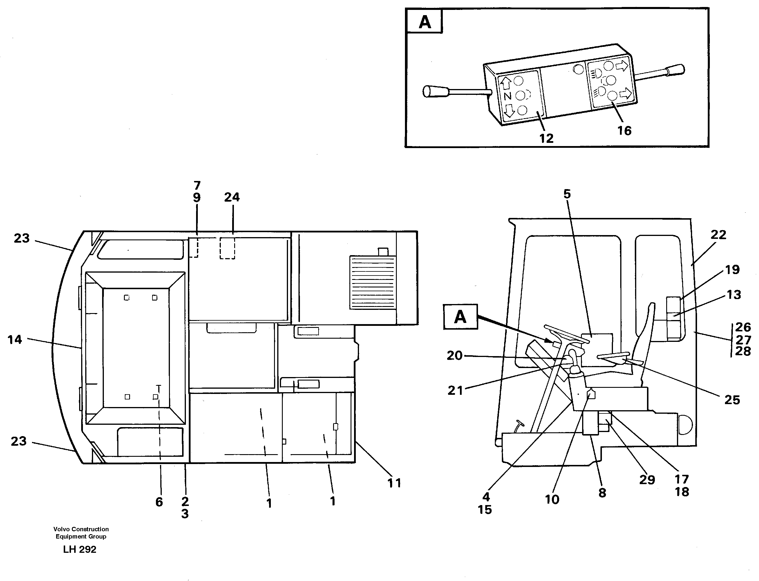Sign plates and decals — volvo parts diagram