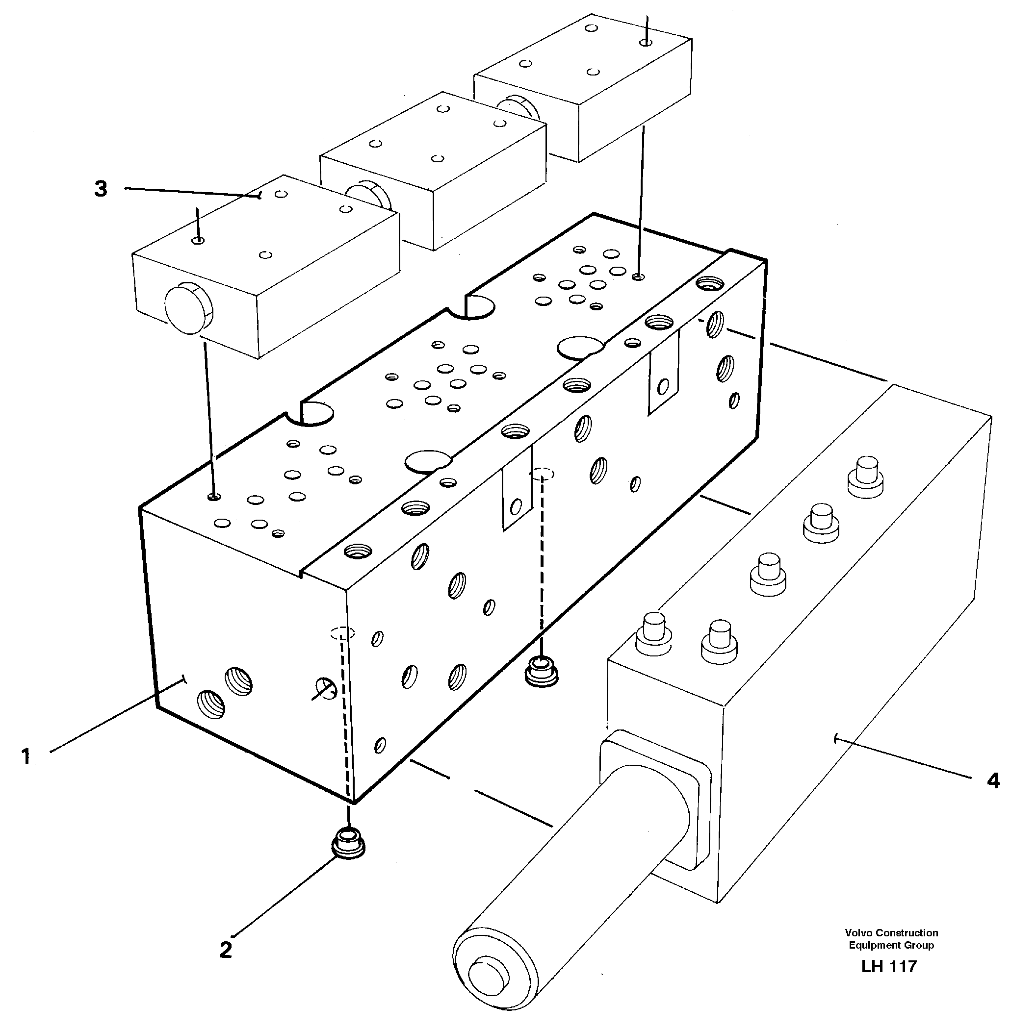 Mounting plate — volvo parts diagram