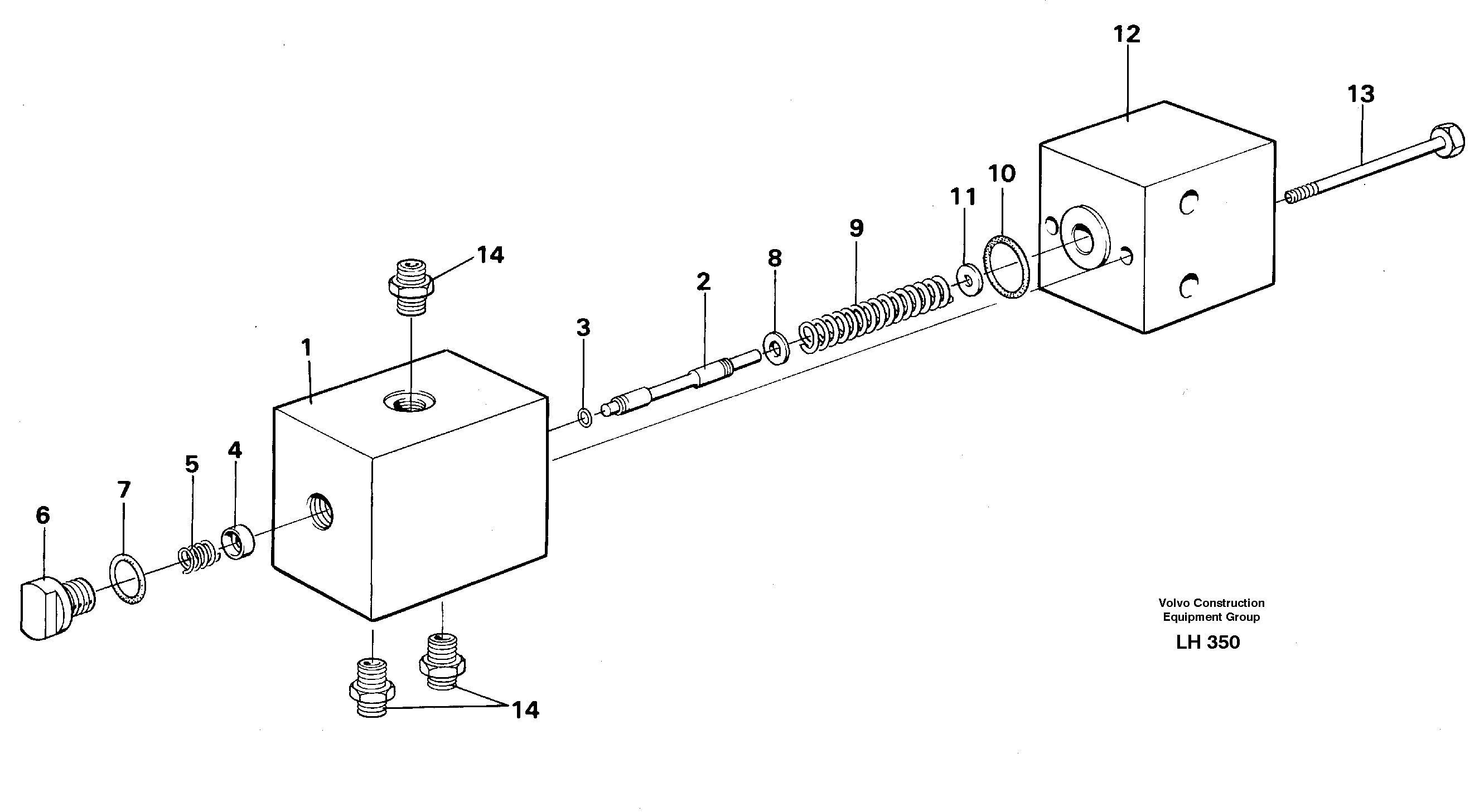 Pressure limiting valve — volvo parts diagram