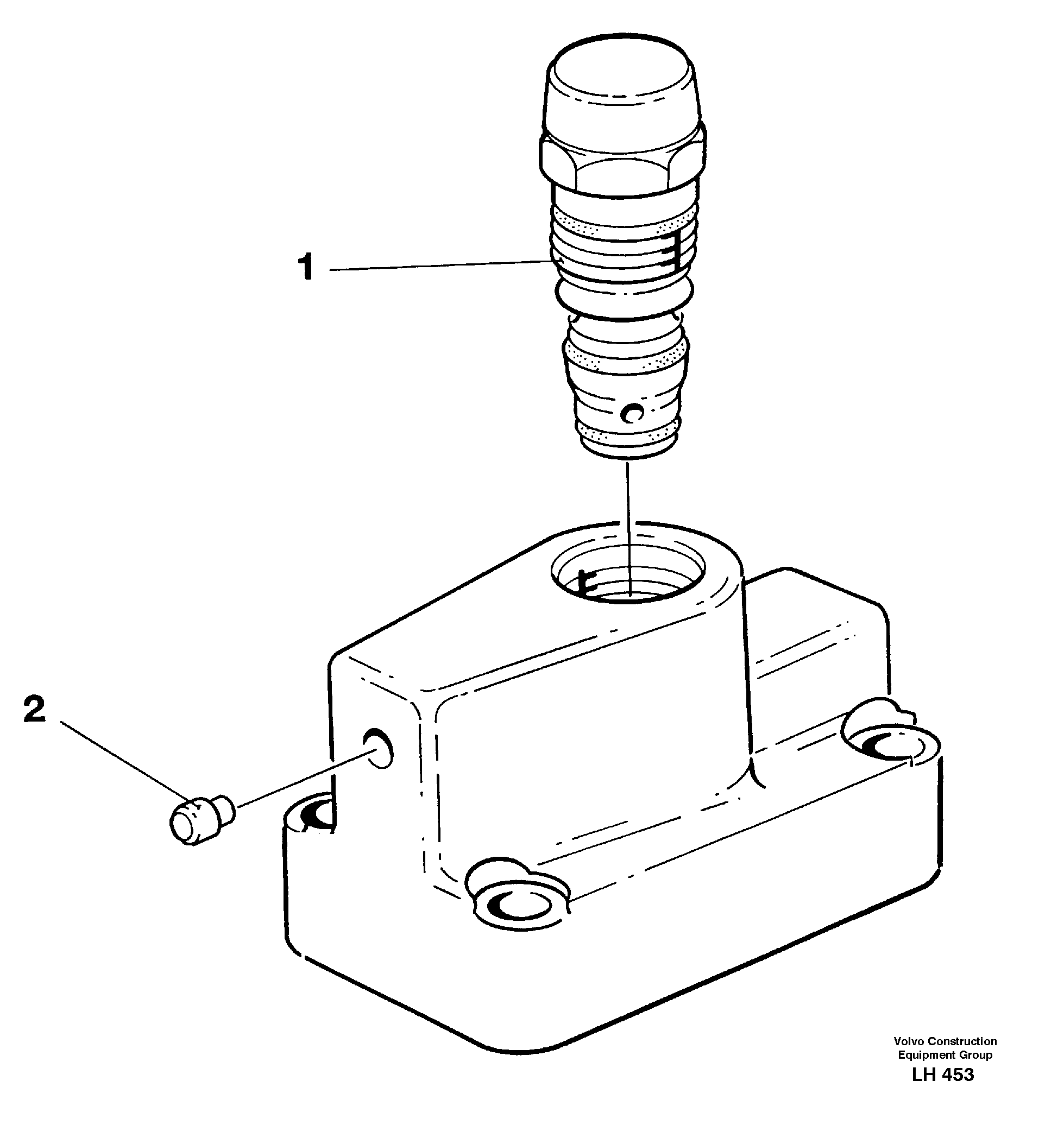 Pressure limiting valve — volvo parts diagram