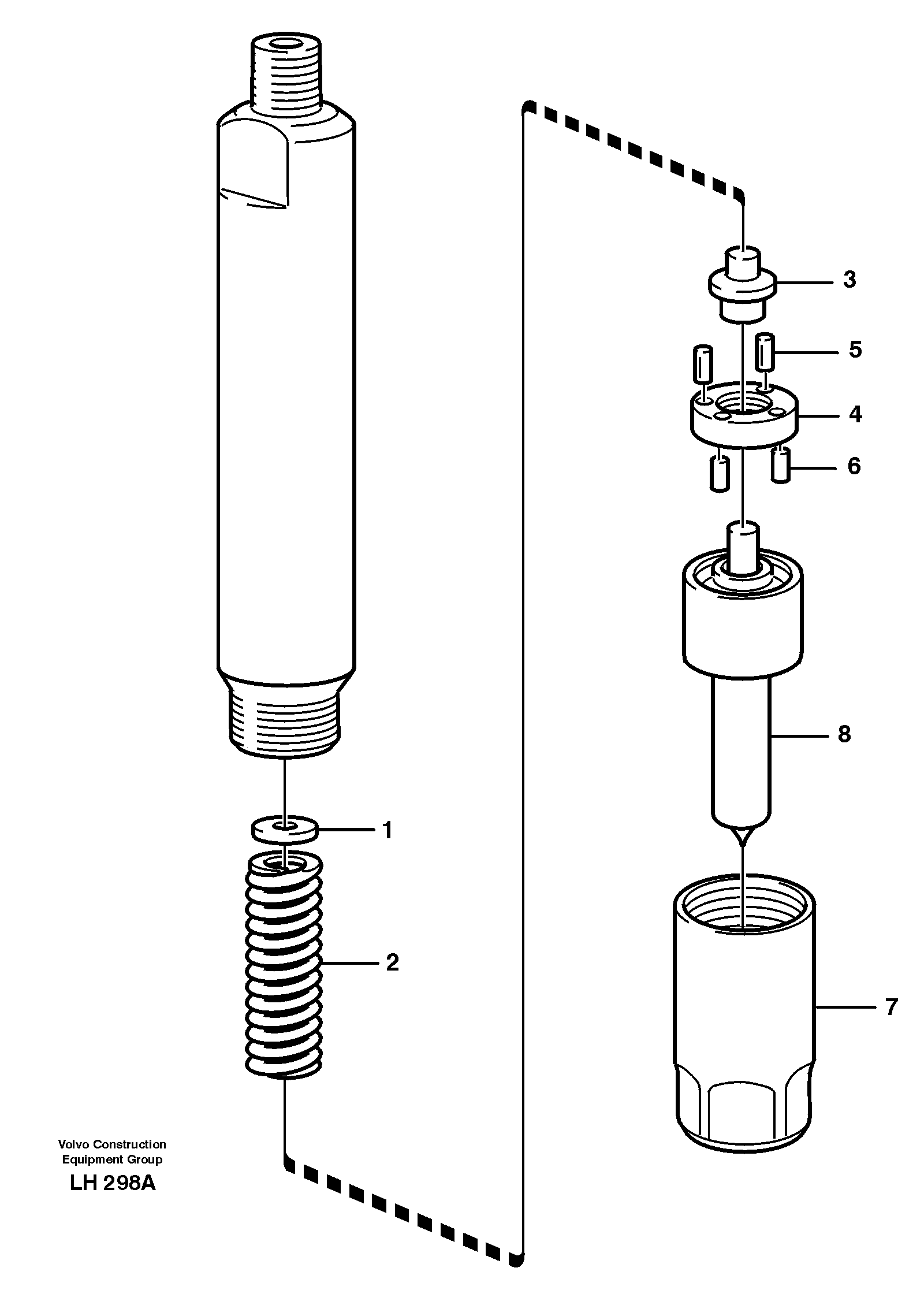 Injector — volvo parts diagram