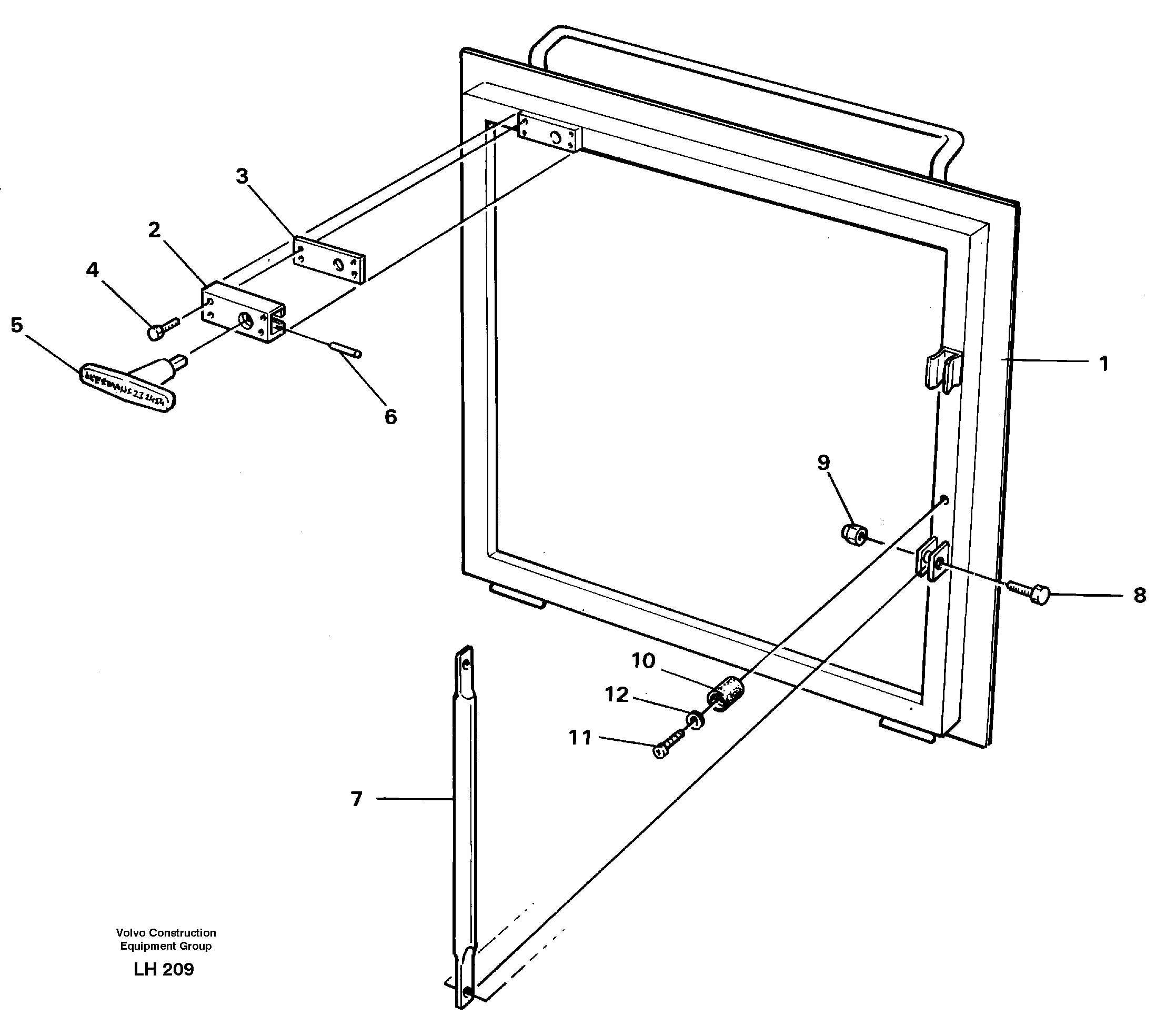 Hatch — volvo parts diagram