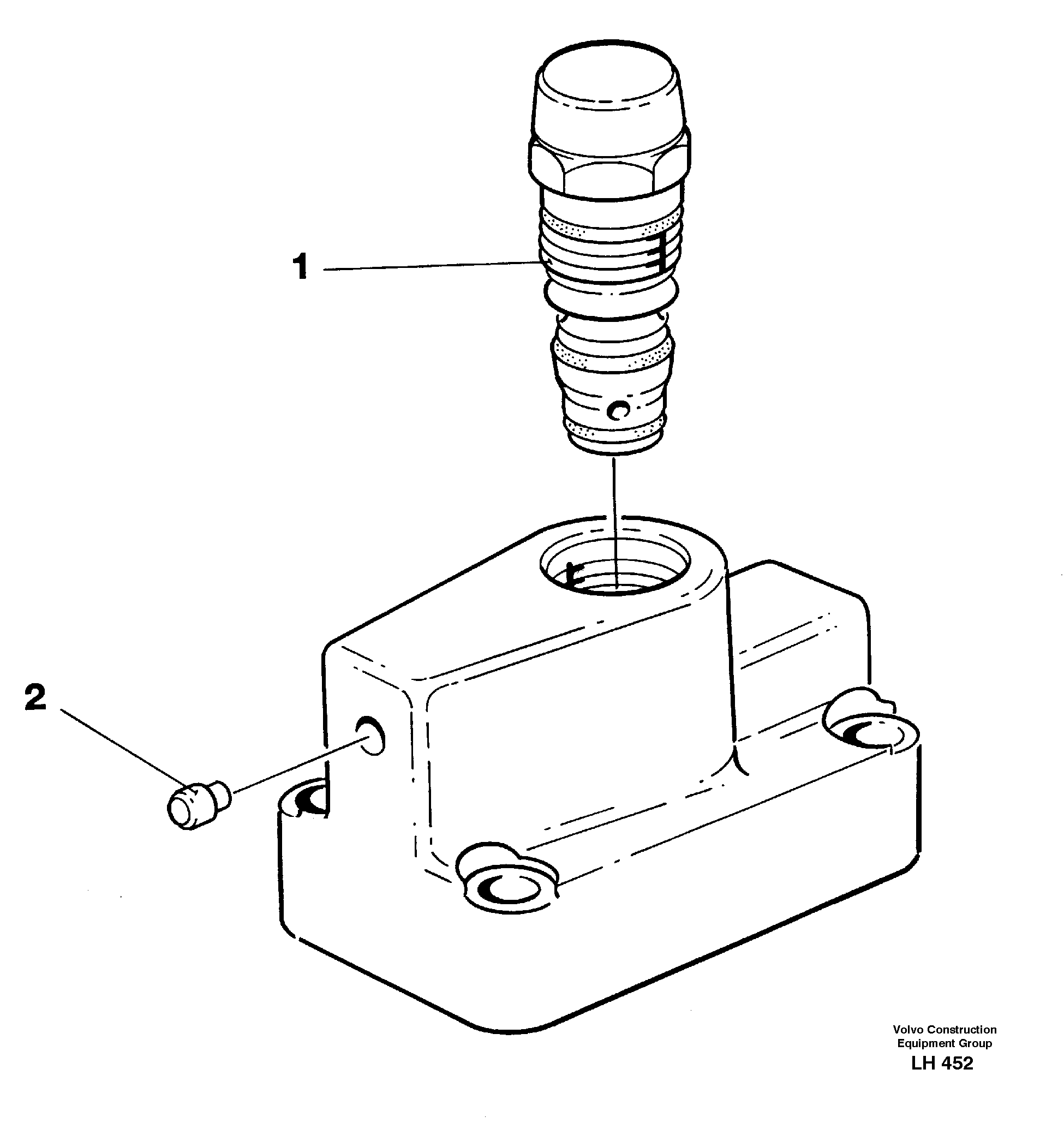 Pressure limiting valve — volvo parts diagram