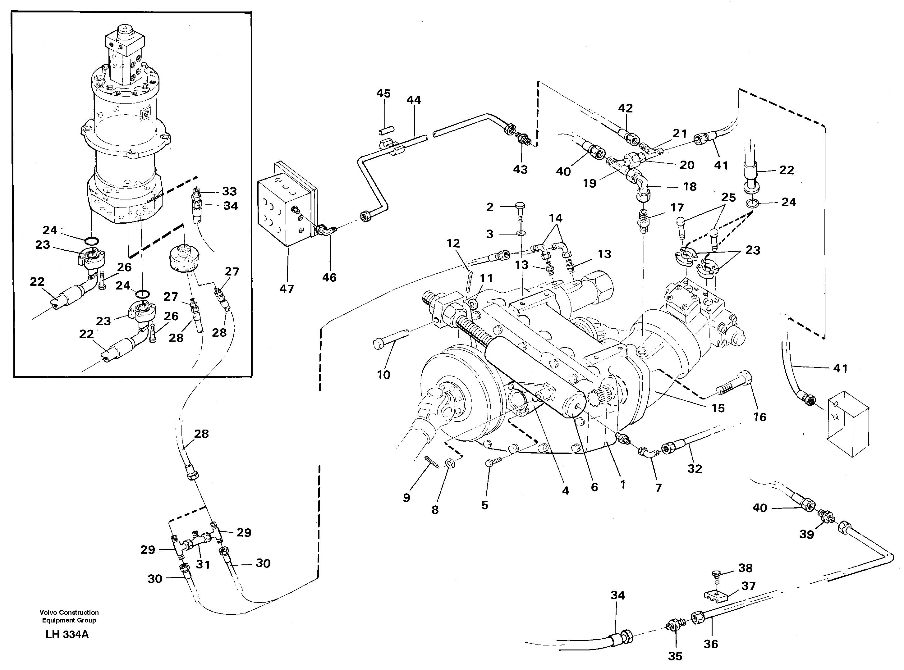 Gearbox Mounting — volvo parts diagram