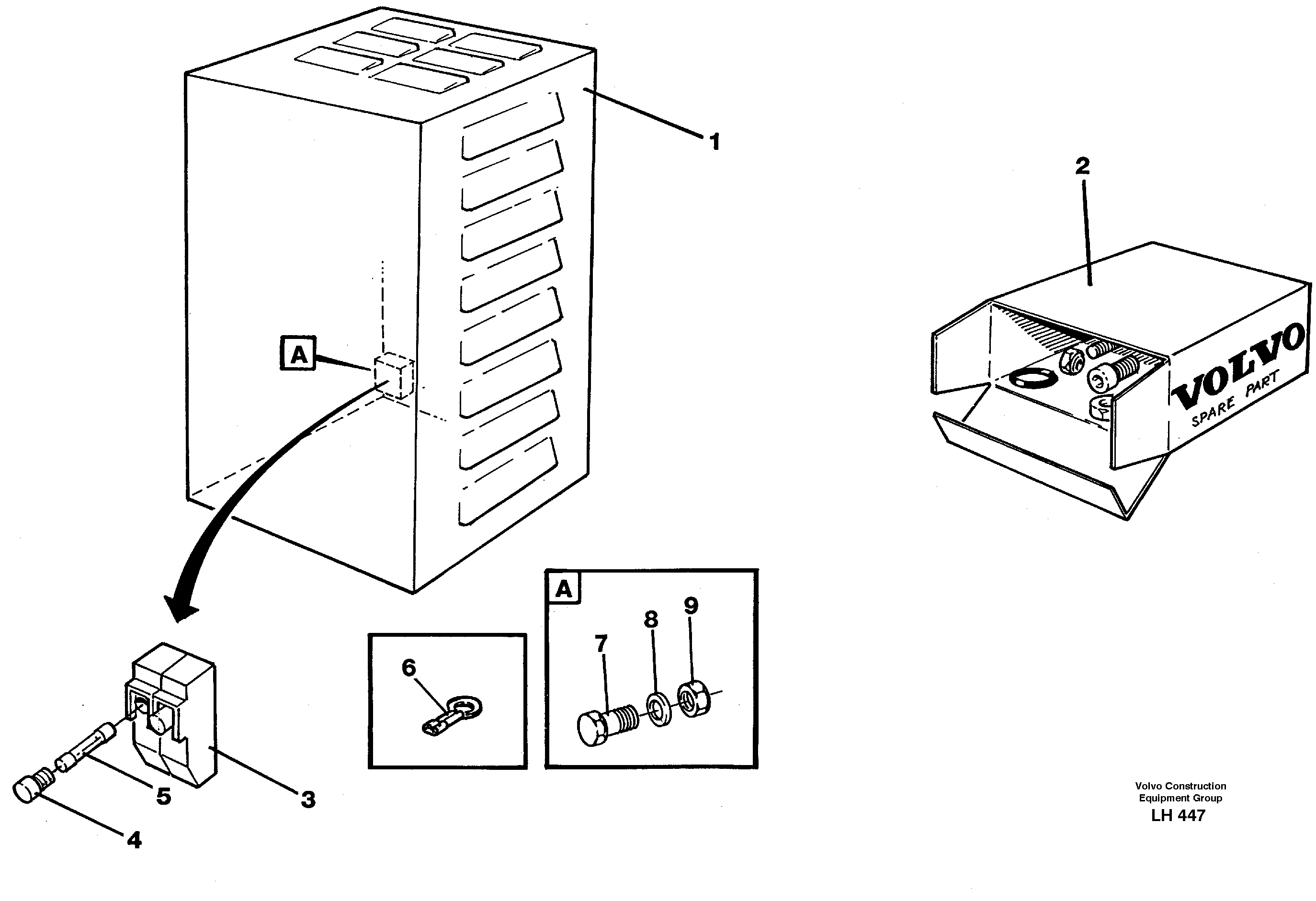 Magnet equipment Ohio, controller unit  14263260 — volvo parts diagram