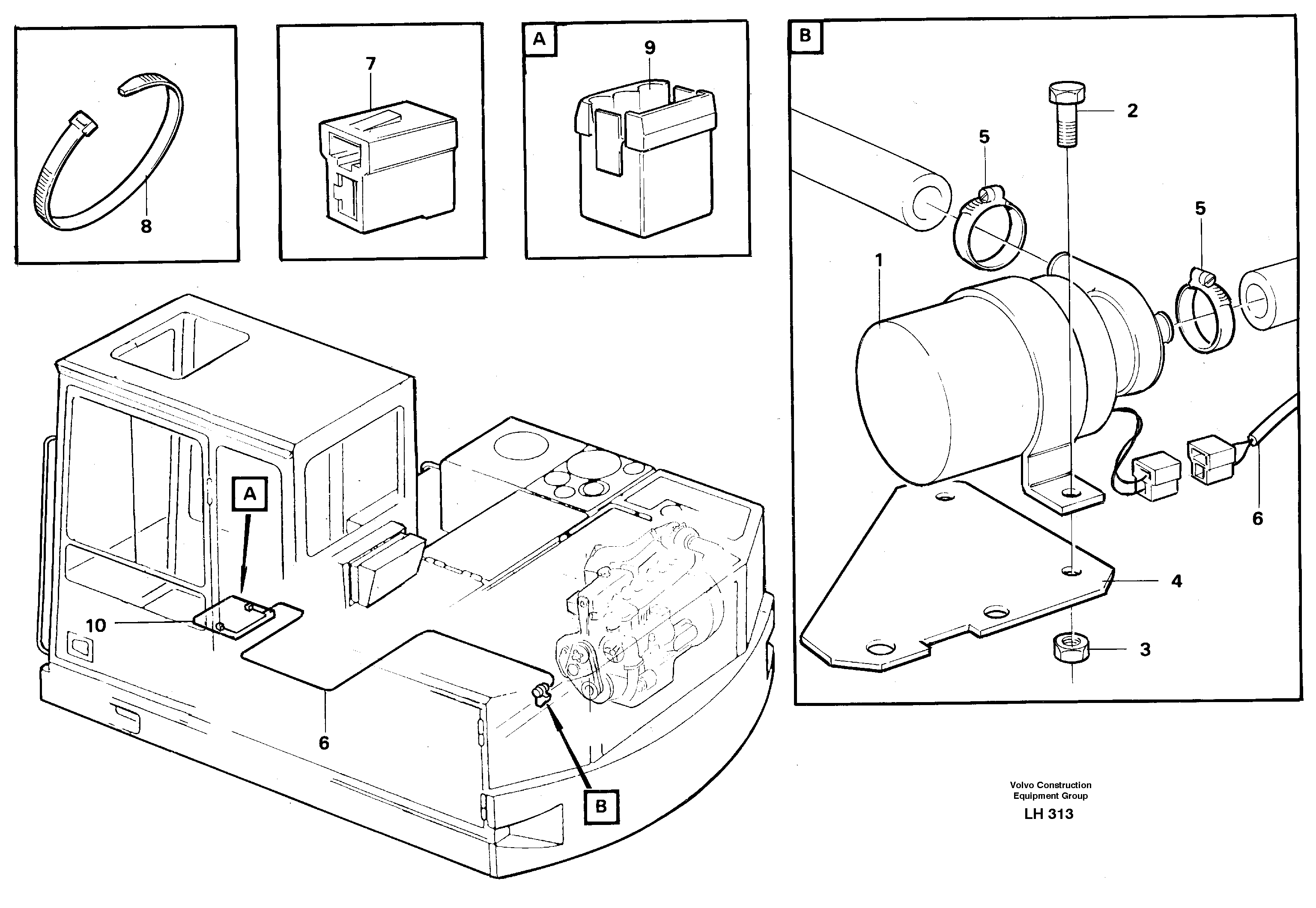 Cirkulation pump  14256586 — volvo parts diagram