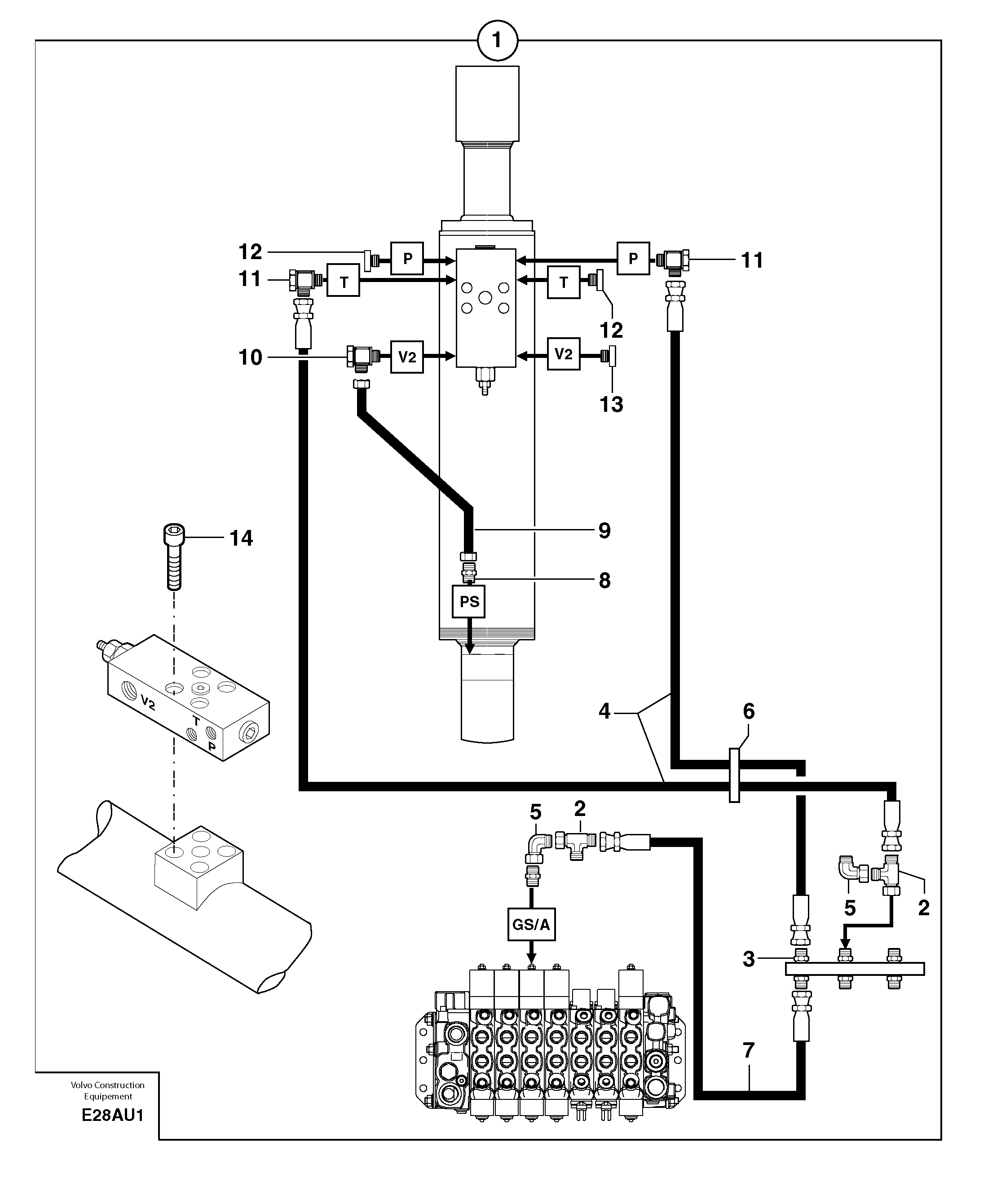 Supplement concerning handling operations / option — volvo parts diagram