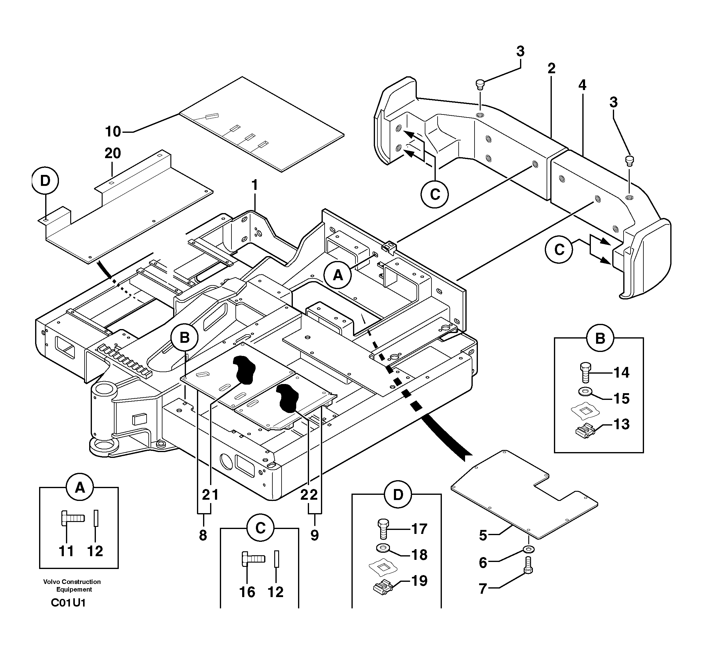 Platform — volvo parts diagram