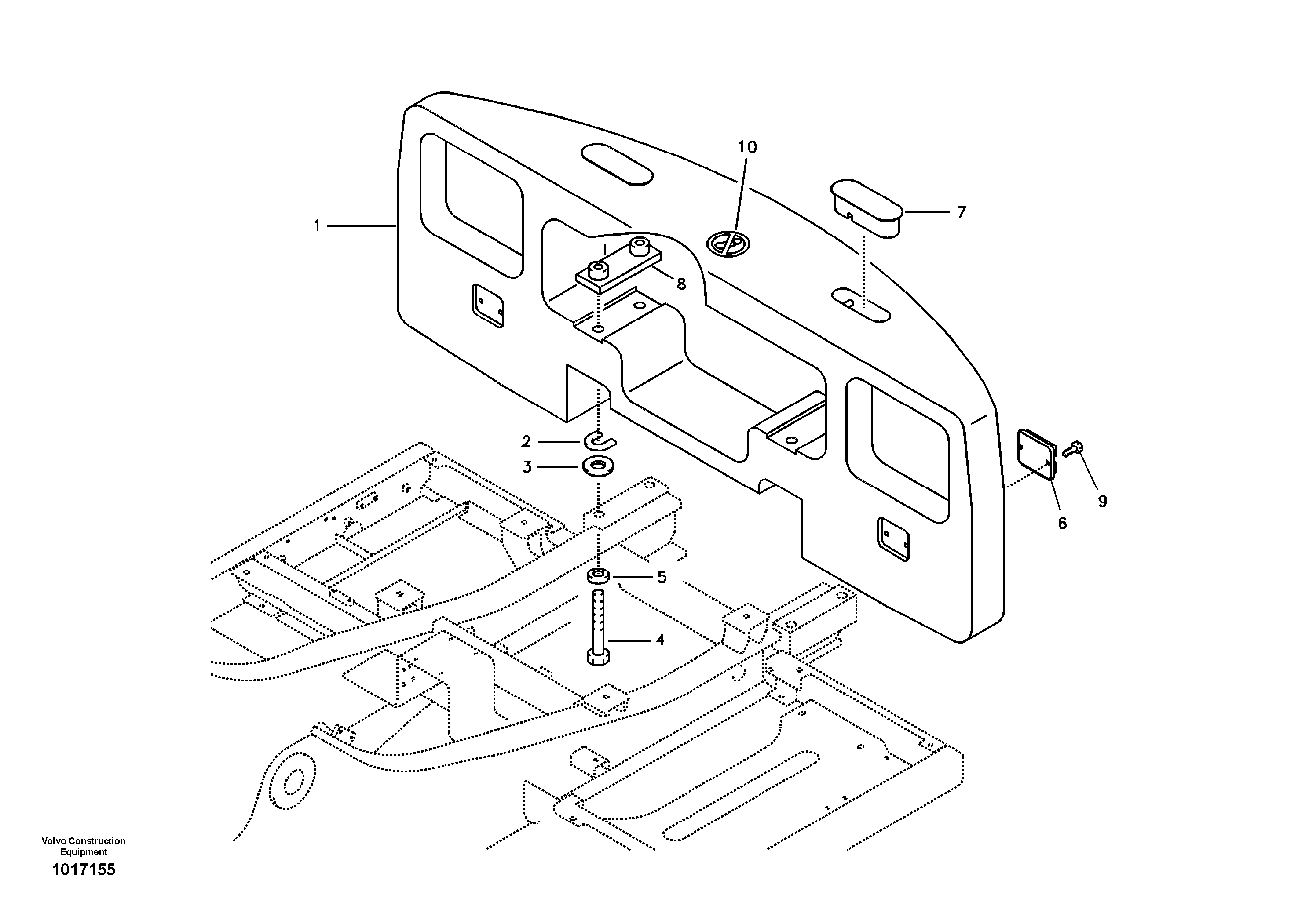 Counterweights — volvo parts diagram