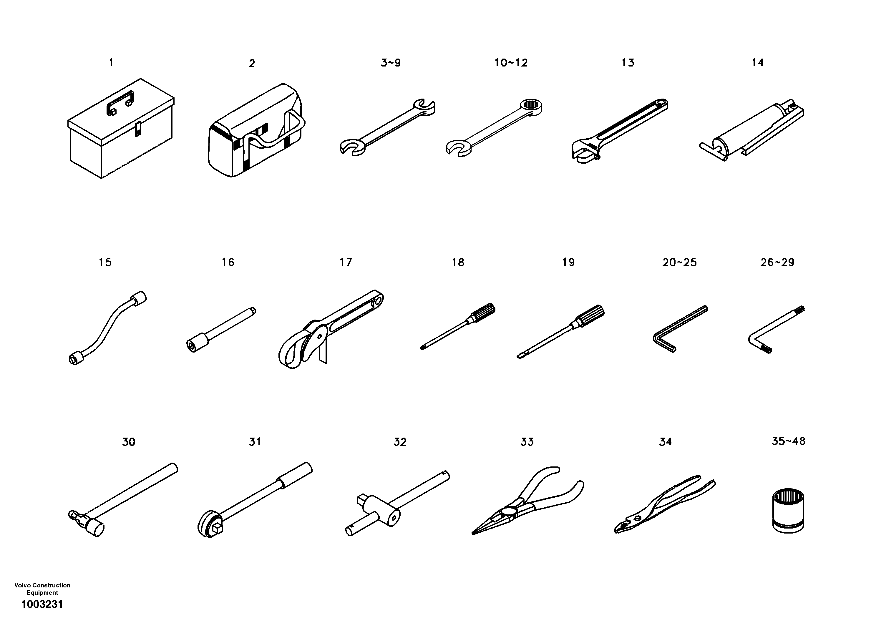 Tool — volvo parts diagram