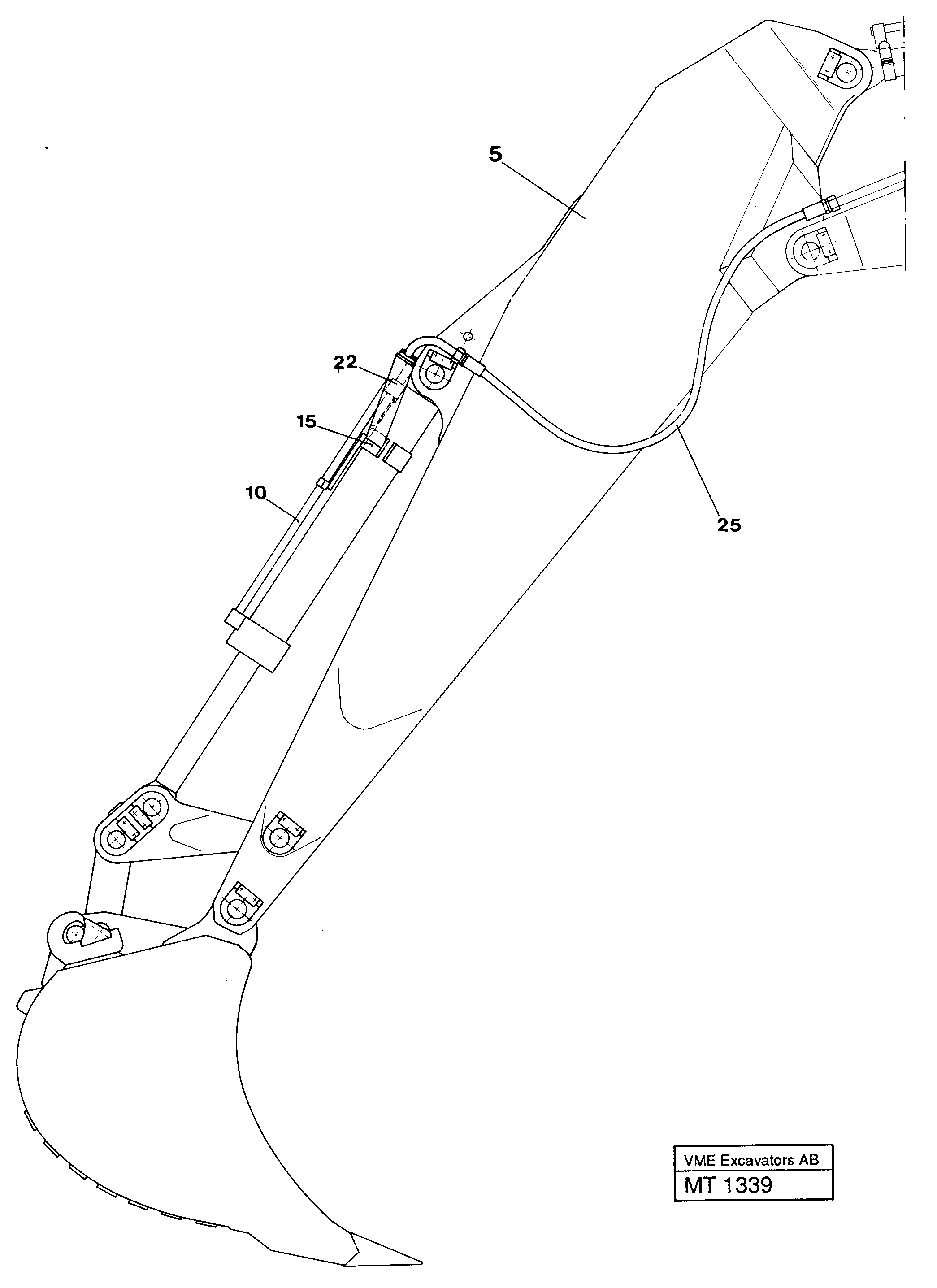 Dipper  14254980    14254982 — volvo parts diagram