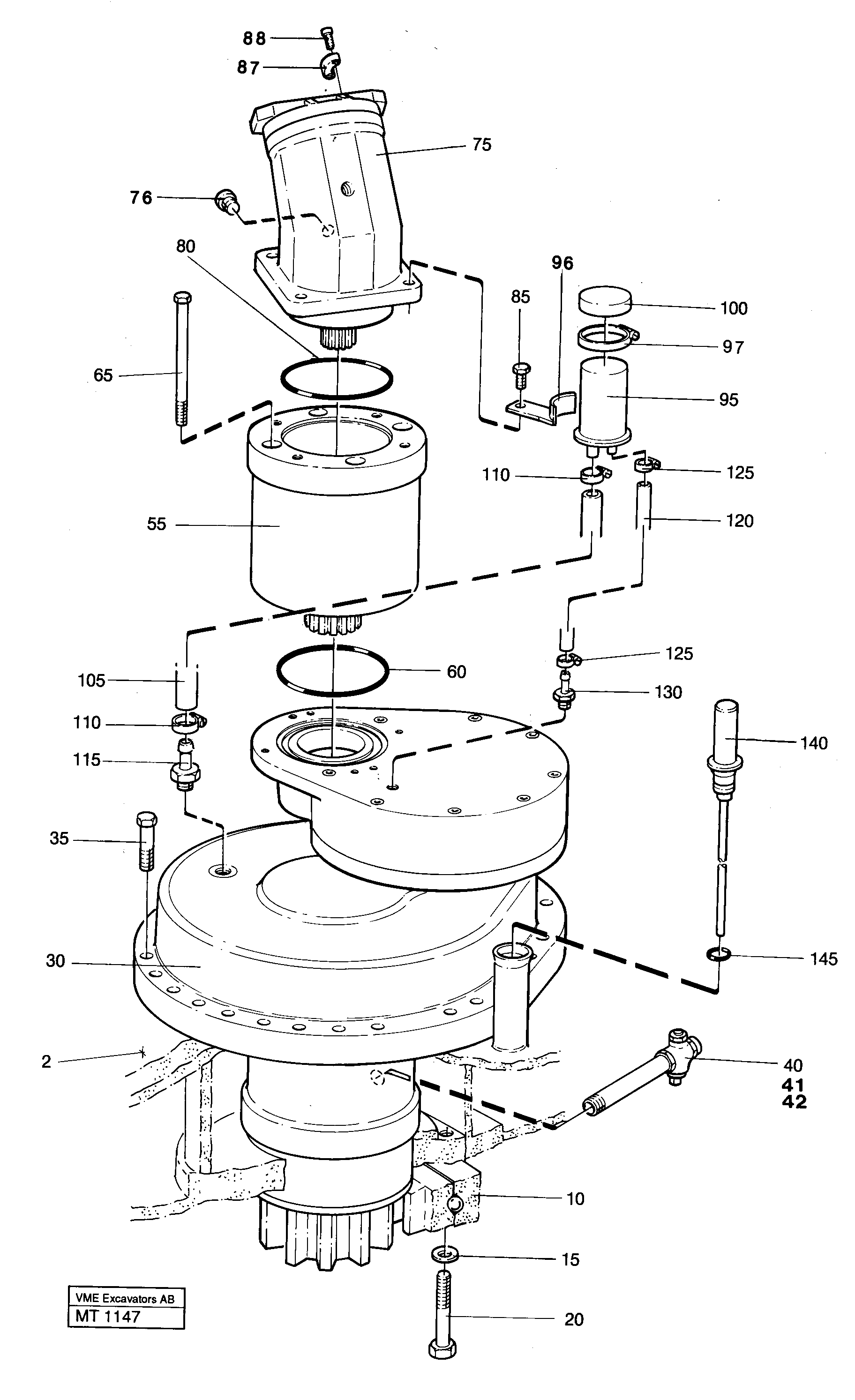 Superstructure — volvo parts diagram