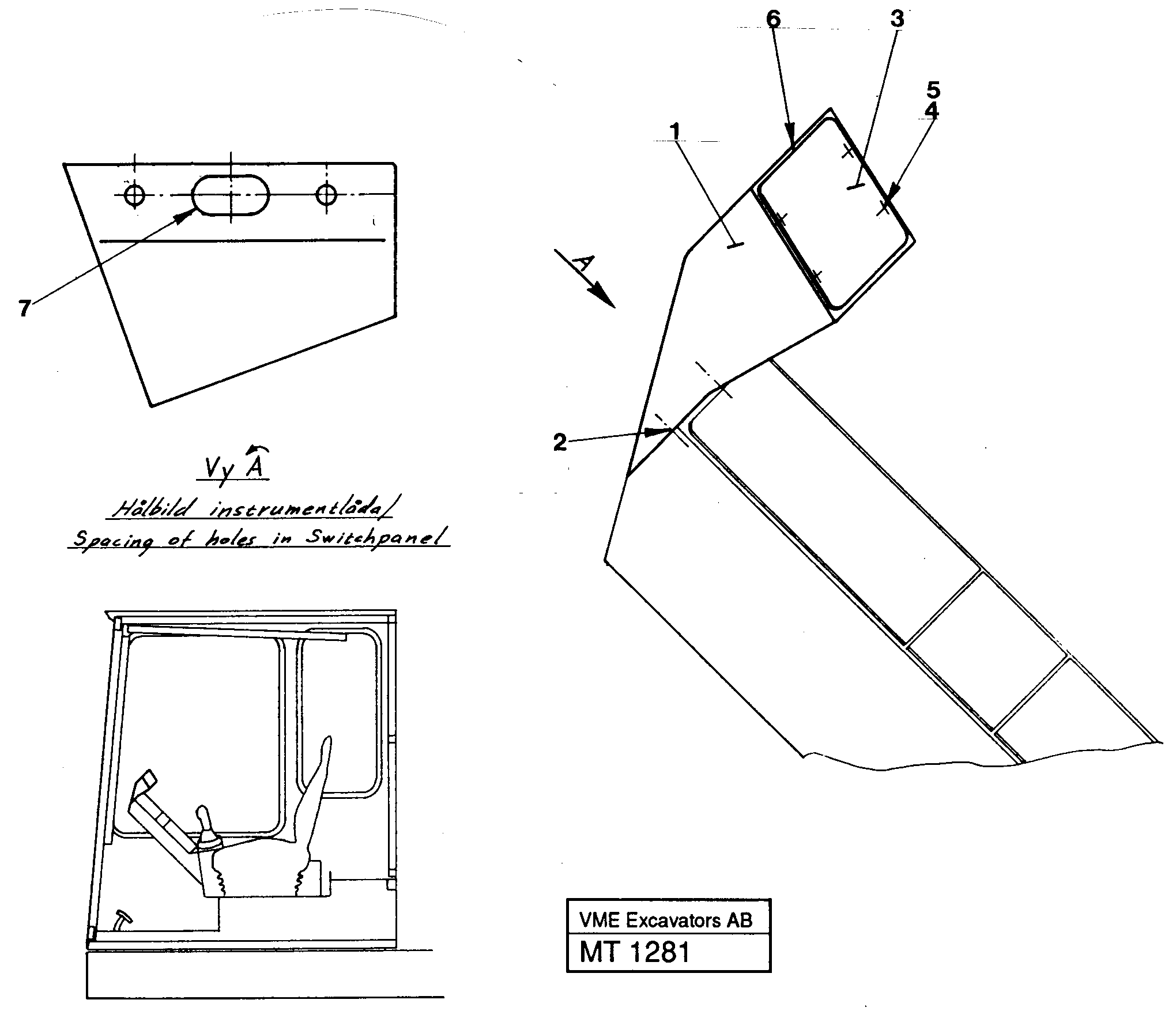 Instrument box  14248213 — volvo parts diagram