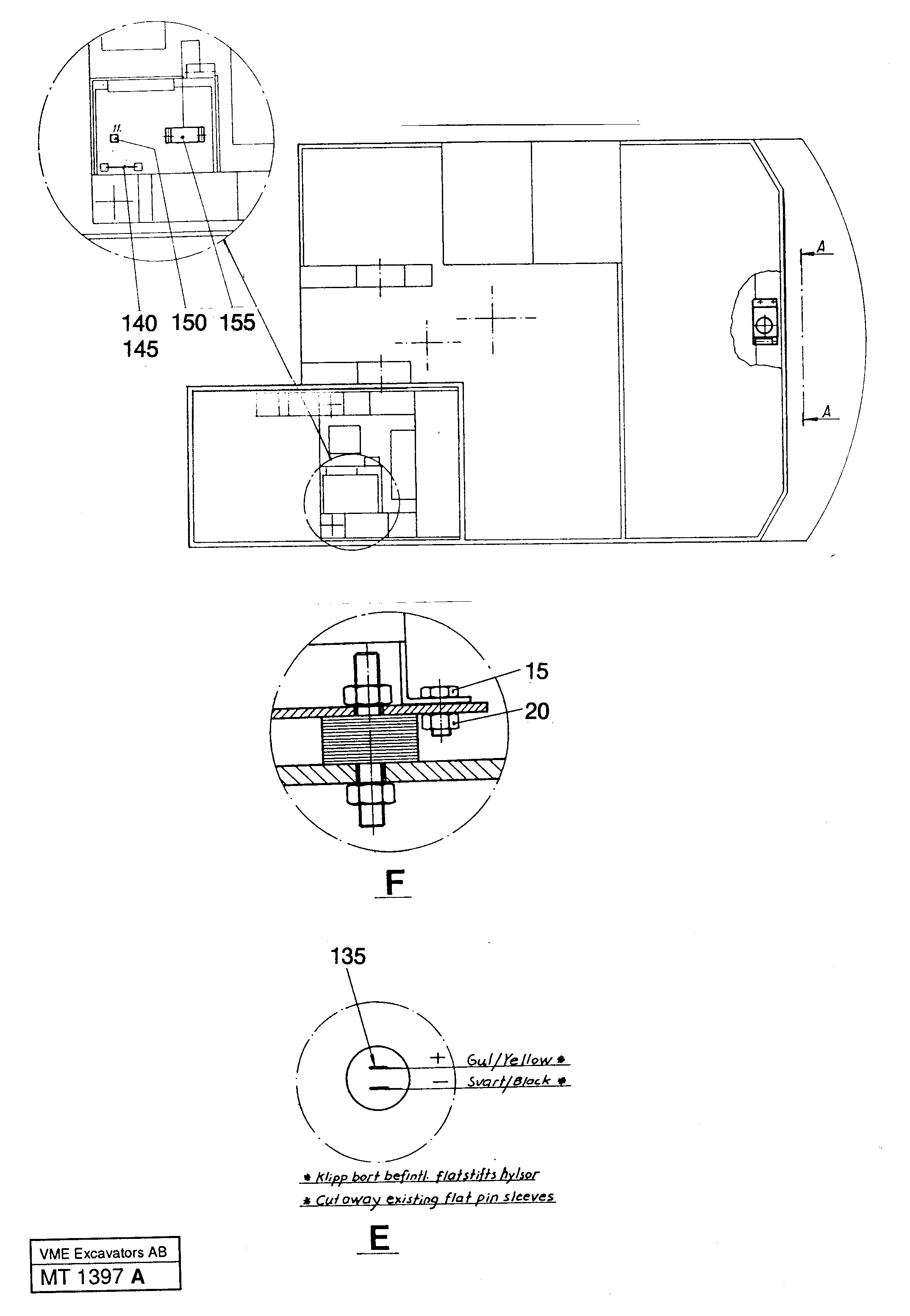 Engine- and cab heater Lpg 2460  14254244 — volvo parts diagram