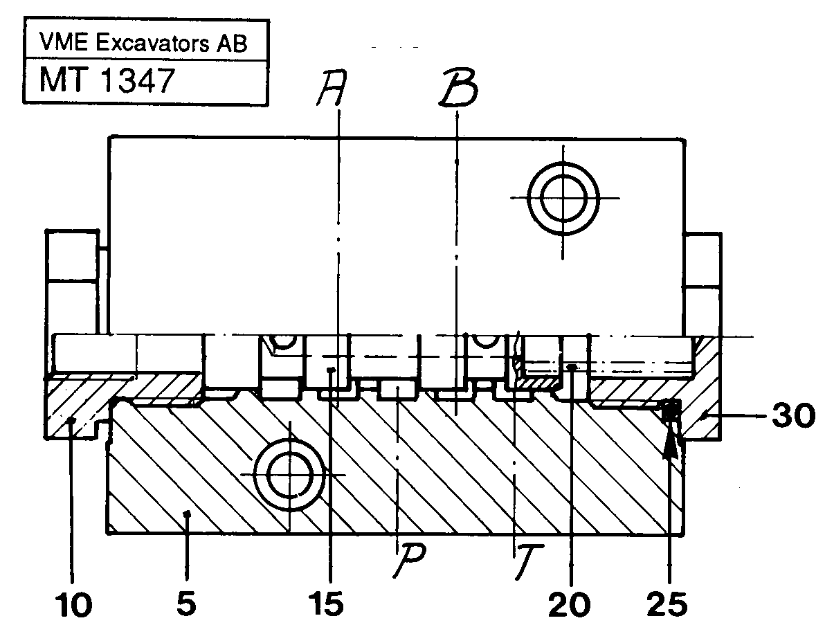 Valve, circuit body and return valve — volvo parts diagram