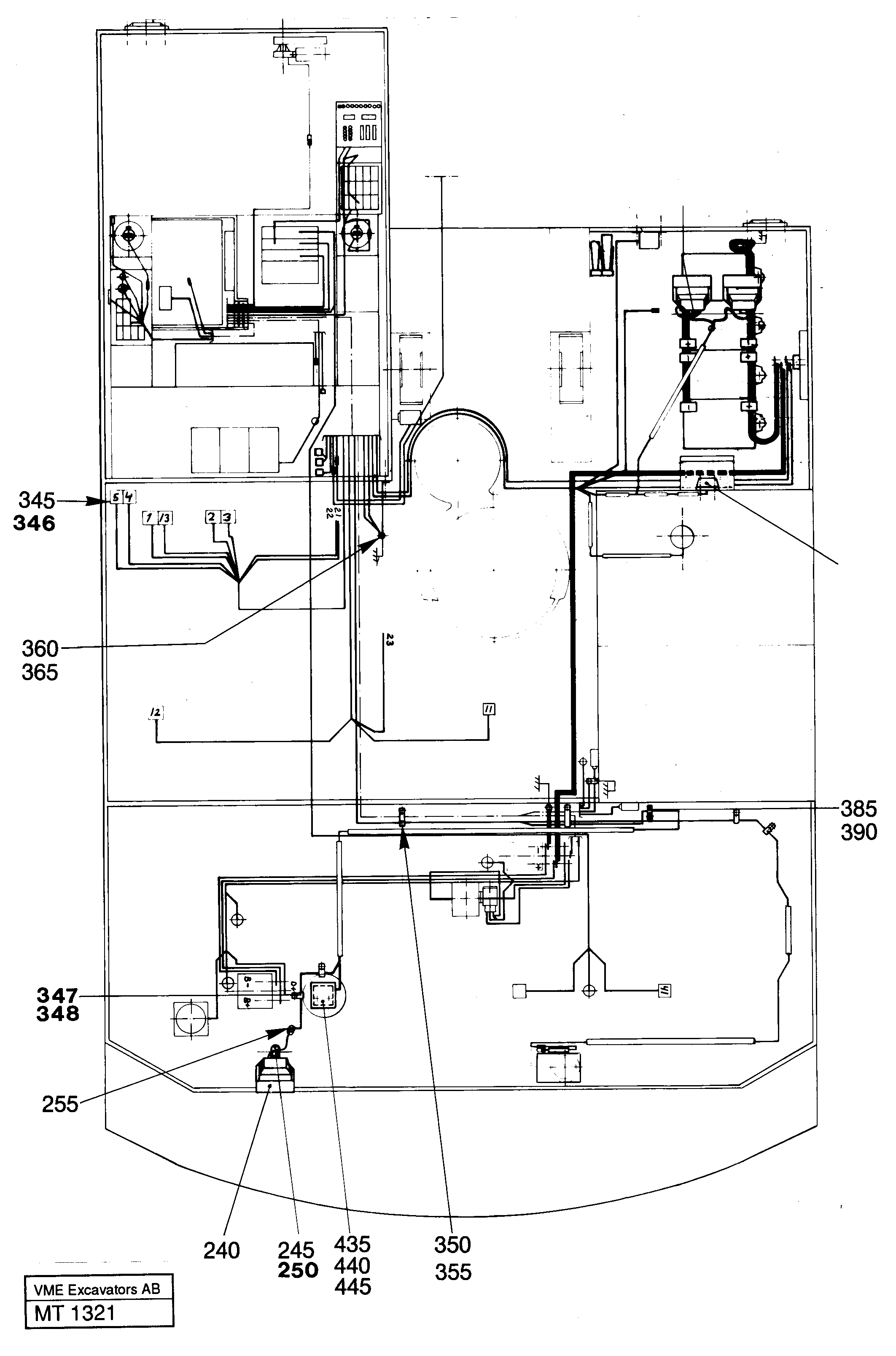 Electric installation — volvo parts diagram