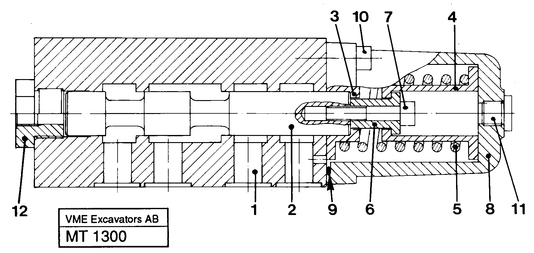 Float position valve — volvo parts diagram