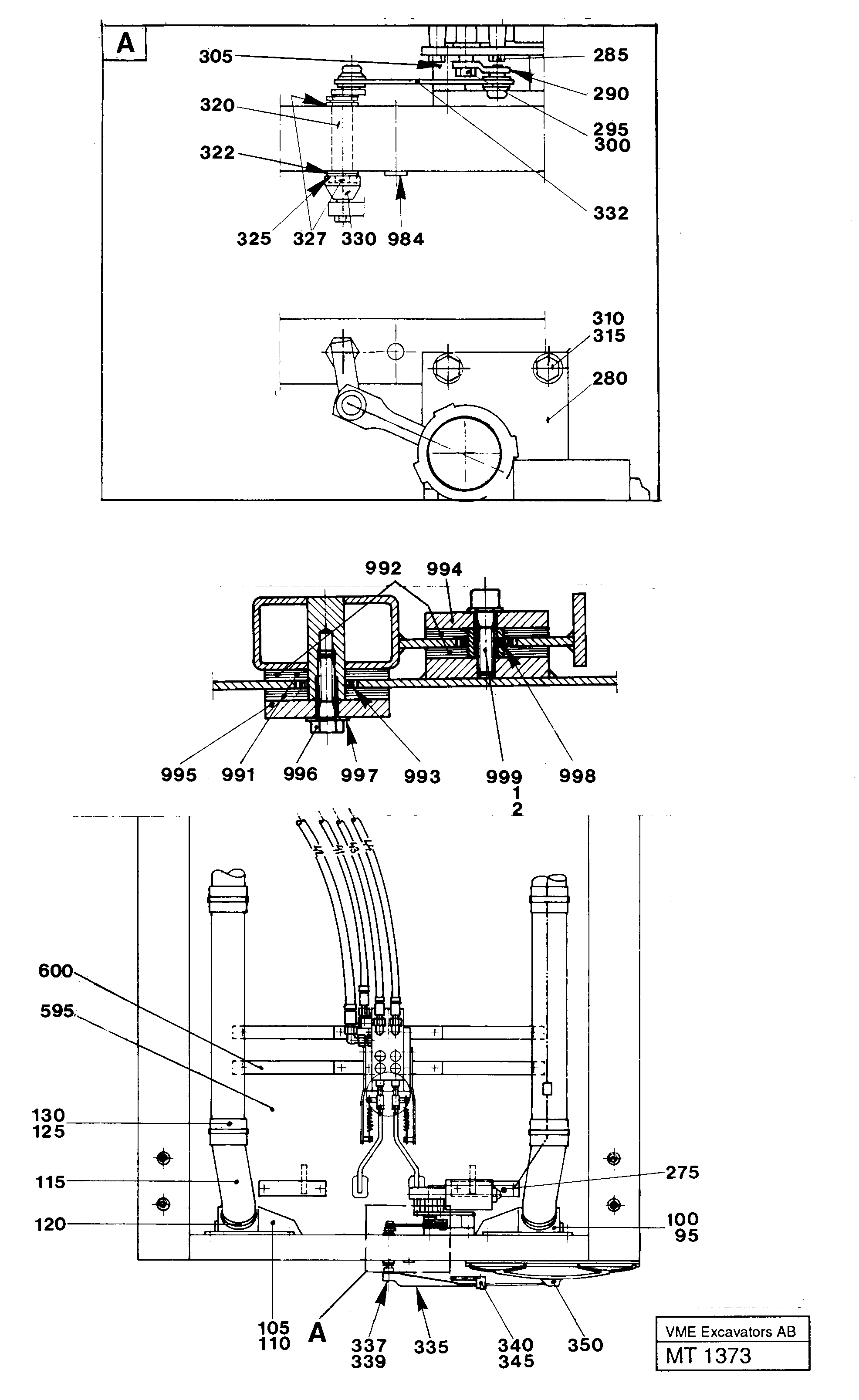 Driver's seat — volvo parts diagram