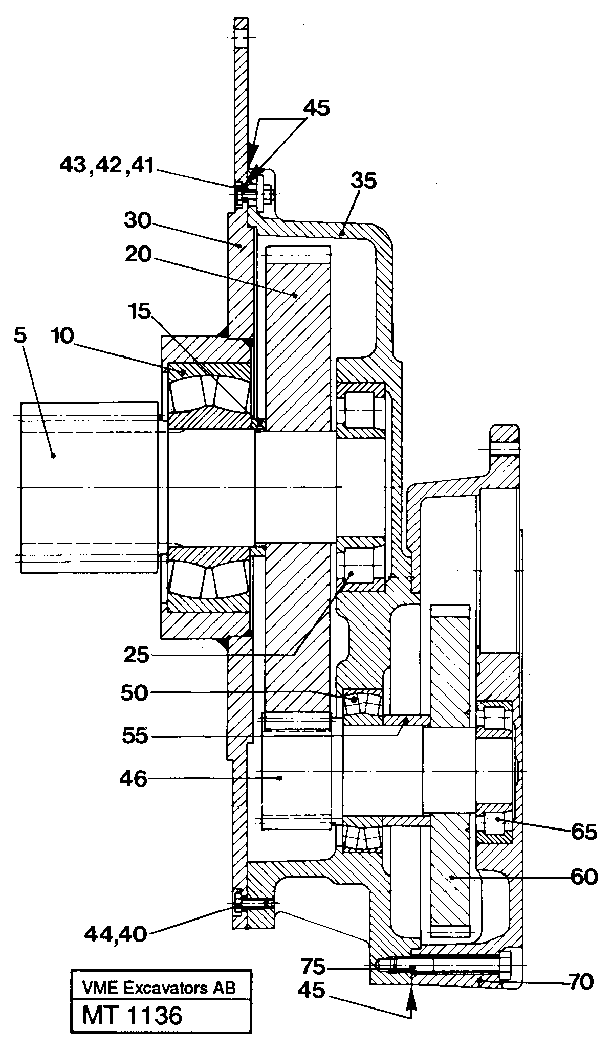 Gear box — volvo parts diagram