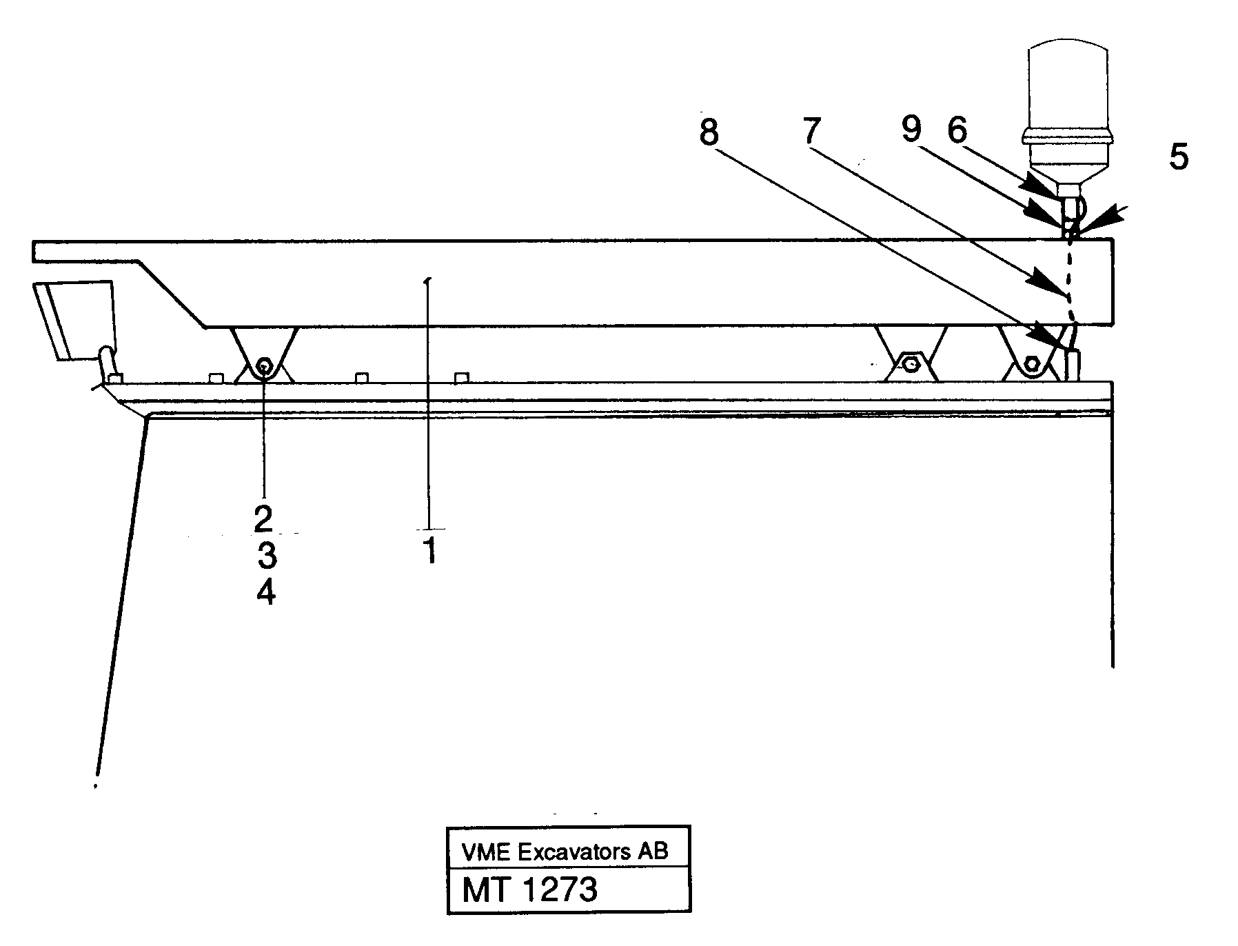 Tropic roof  14244816 — volvo parts diagram