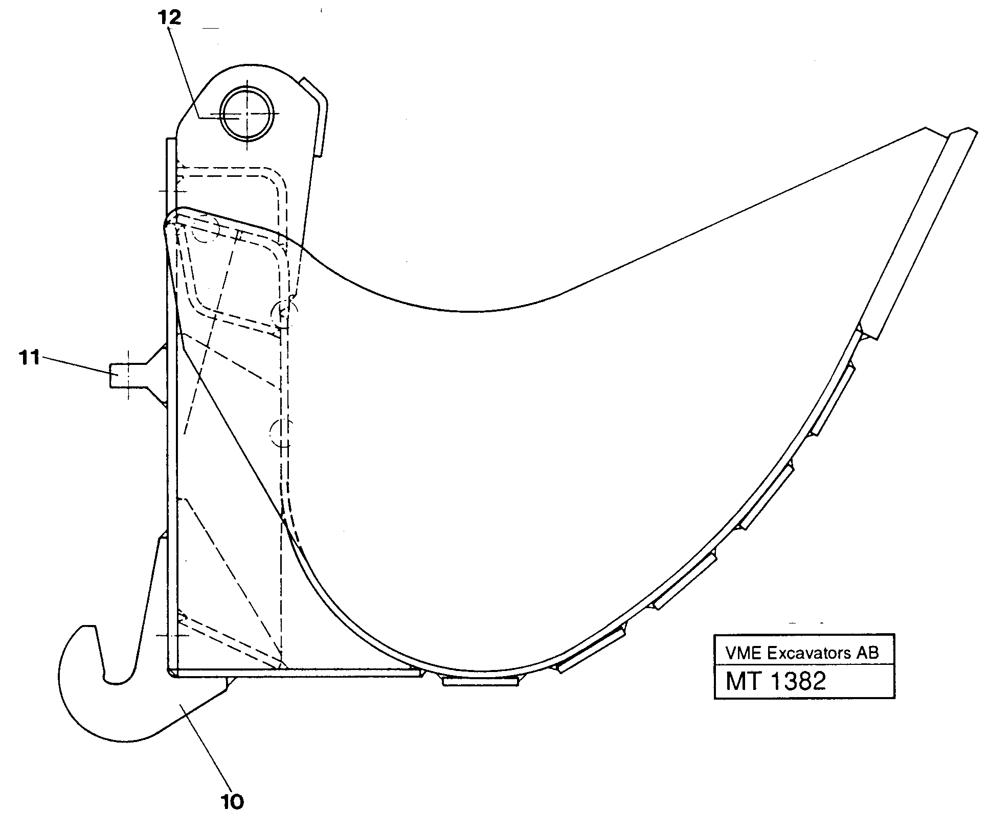 Slope buckets, quick fit  14253099    14253102 — volvo parts diagram