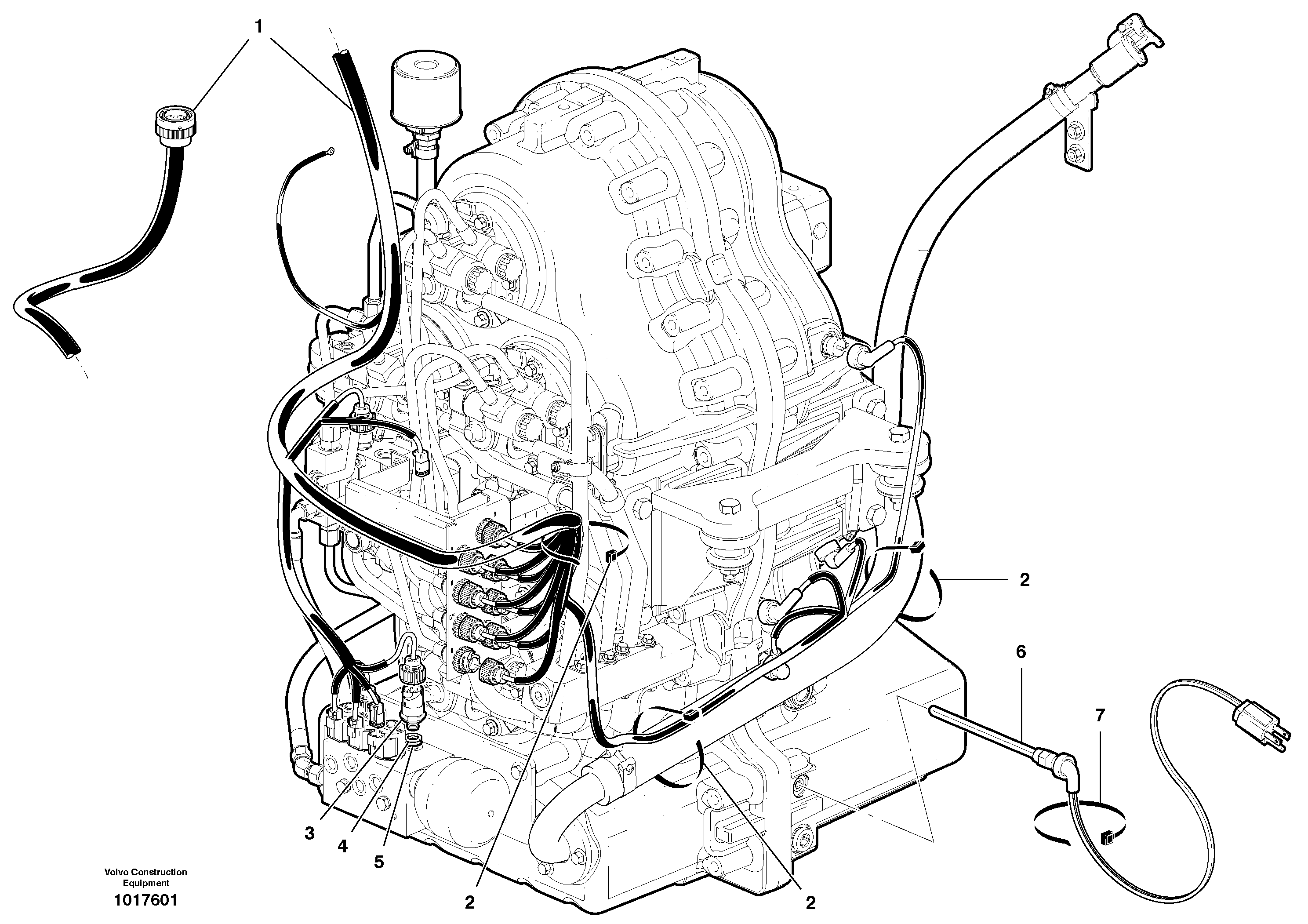 Transmission Electrical — volvo parts diagram