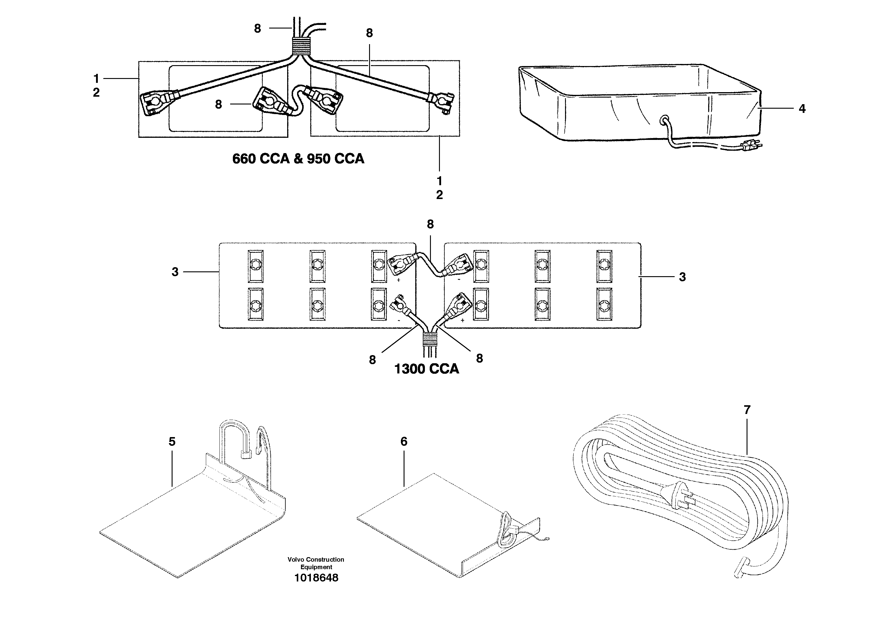 Battery — volvo parts diagram