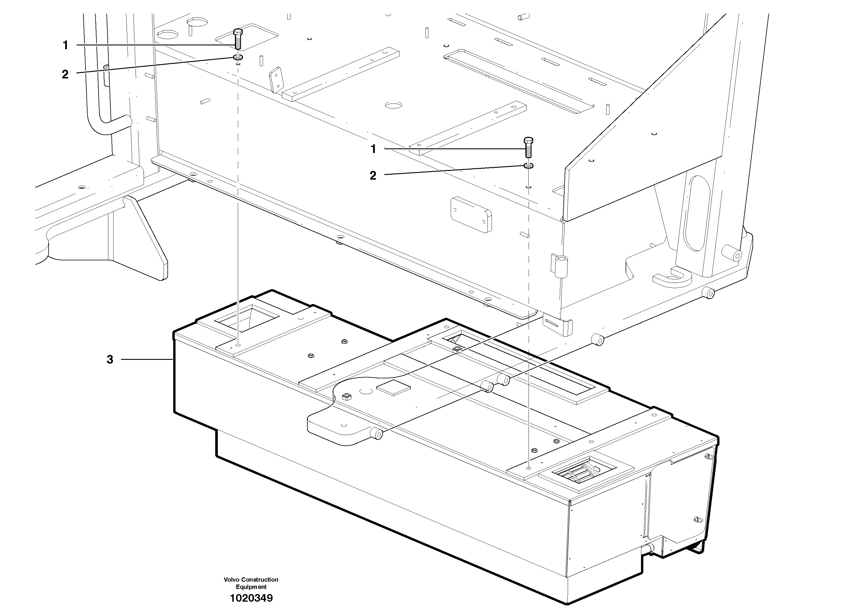 Cab Heater & Ac/heater Installation — volvo parts diagram
