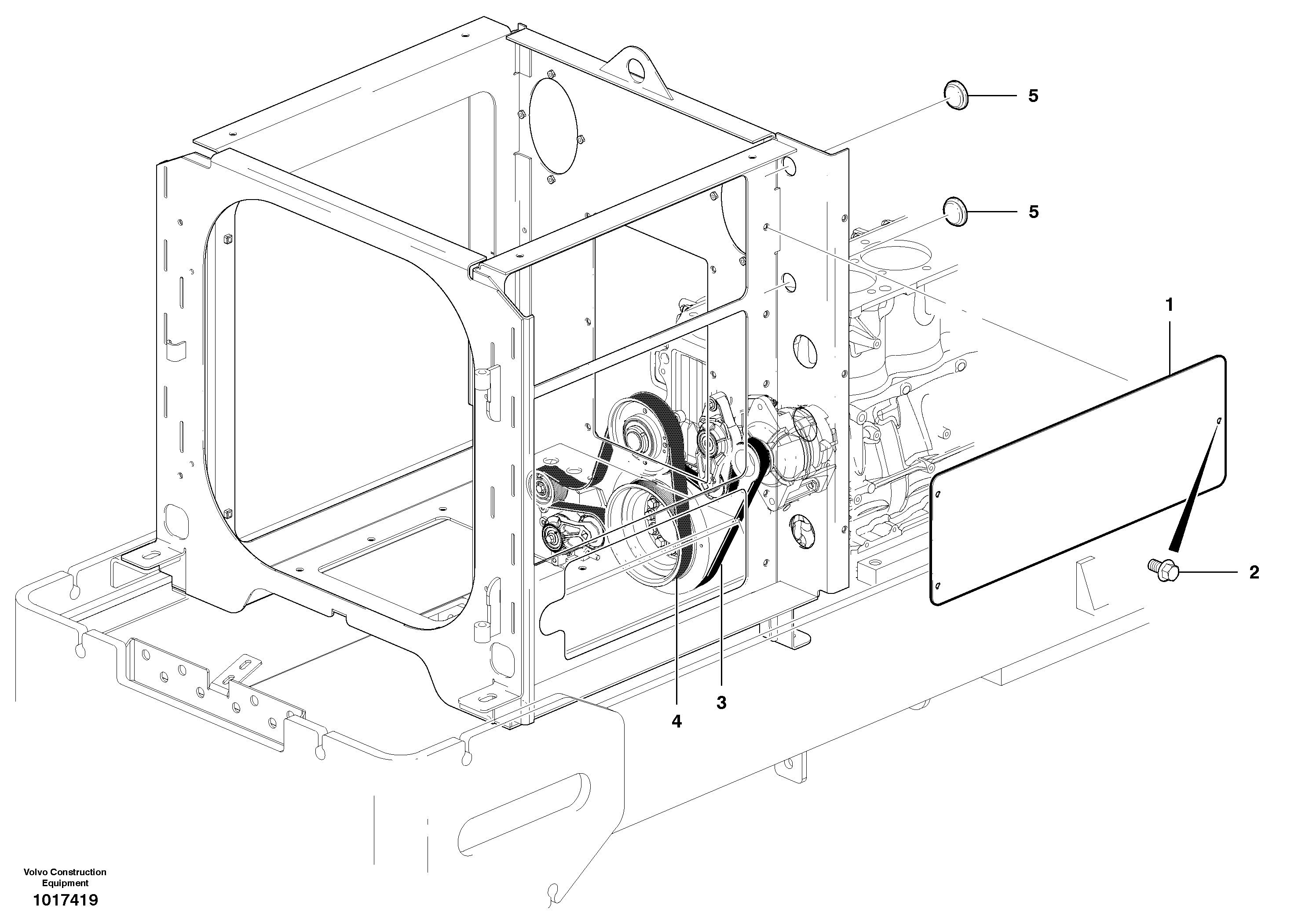 No Air Conditioning Capacity - D9 — volvo parts diagram