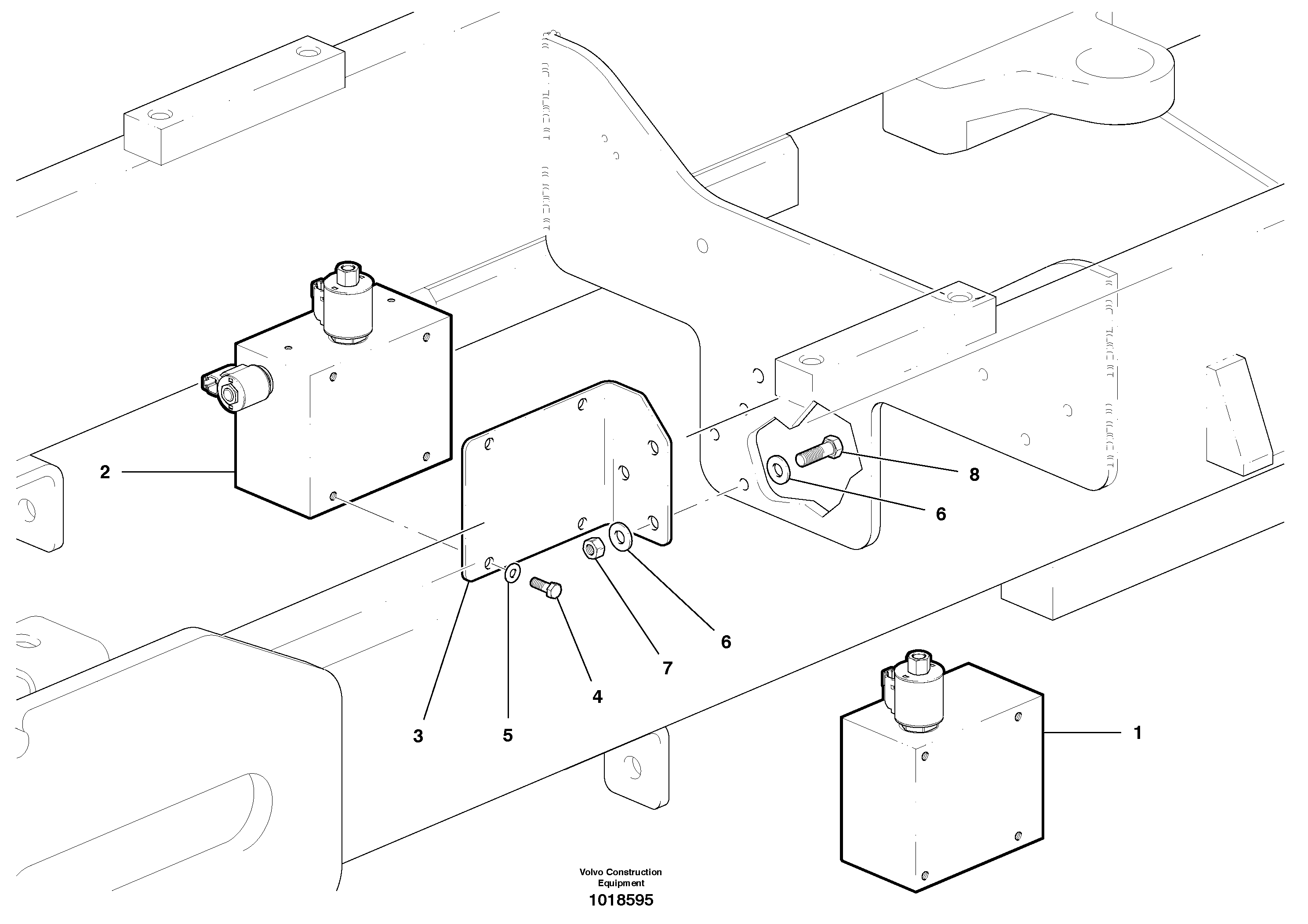 Fan control valves — volvo parts diagram