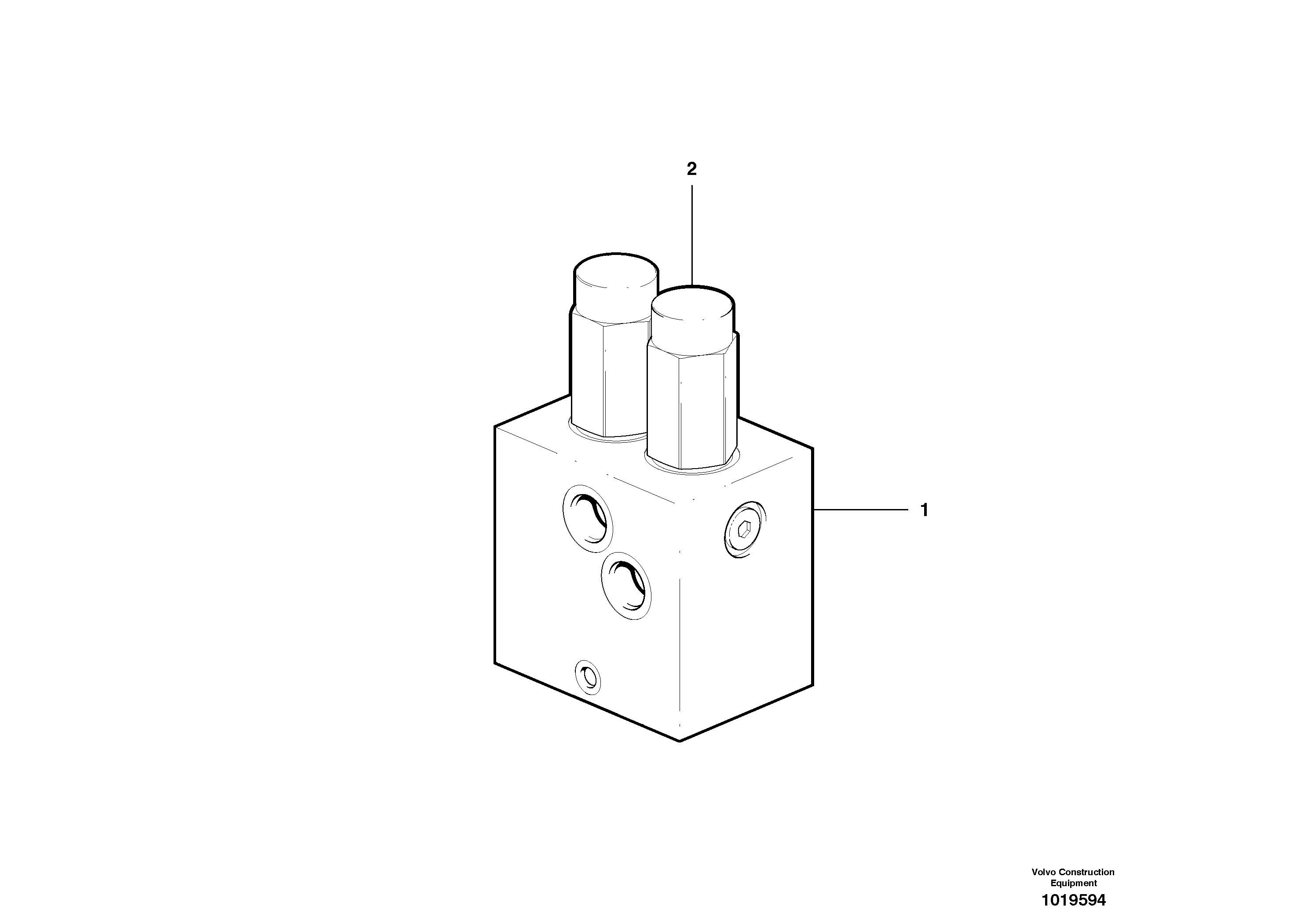 Free wheeling valve - AWD — volvo parts diagram