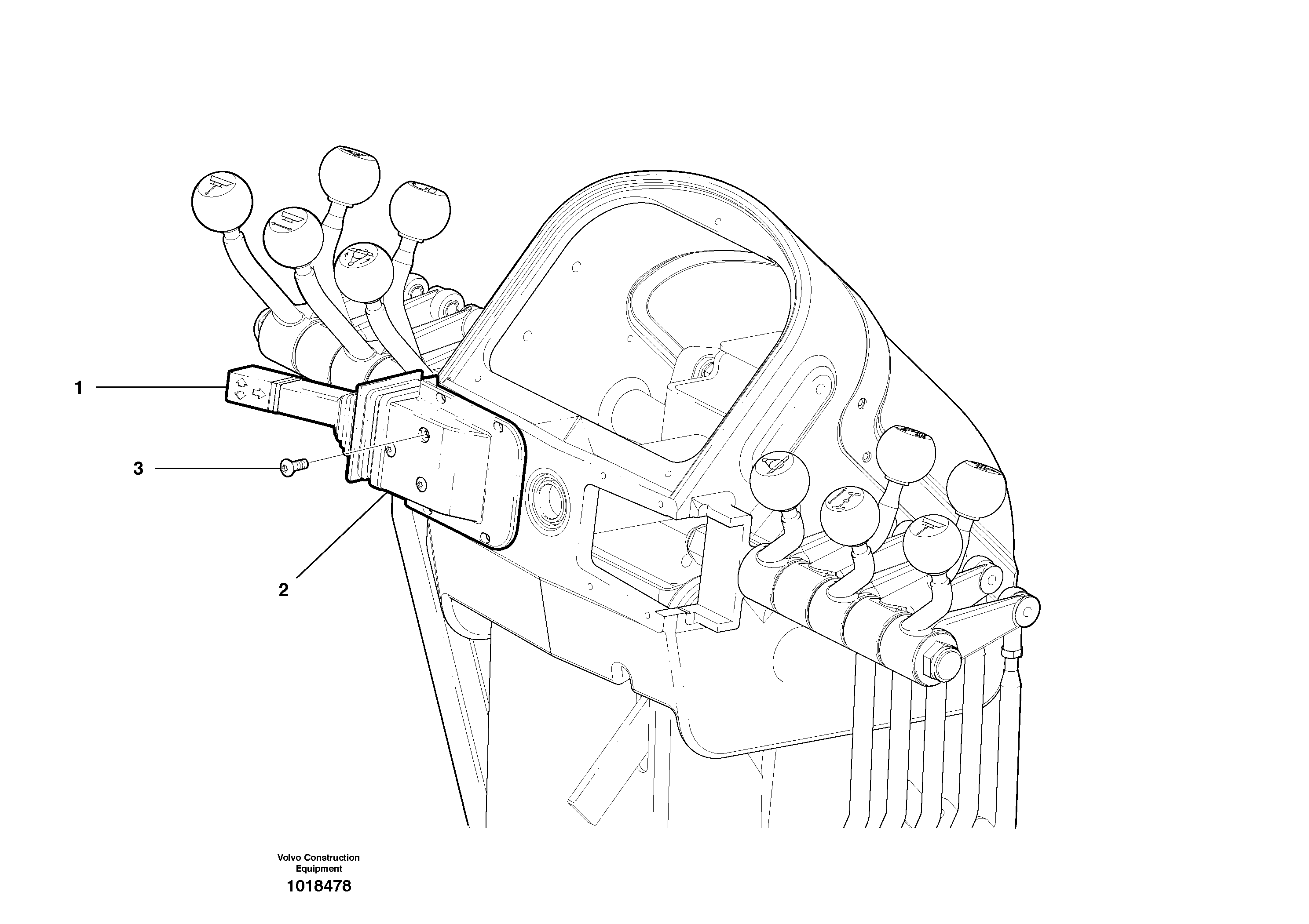 Direction indicator — volvo parts diagram