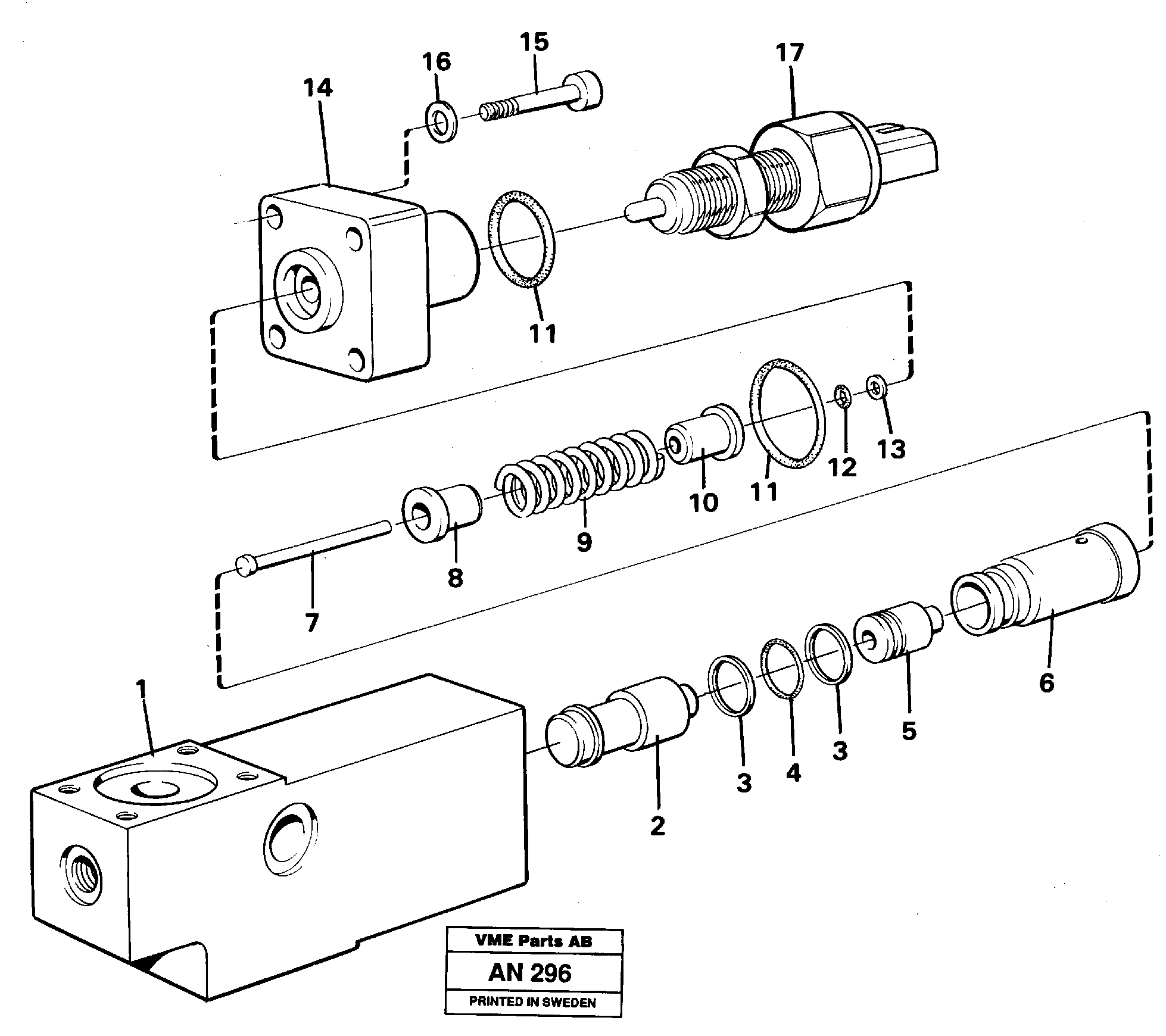 Sensor  91918 — volvo parts diagram