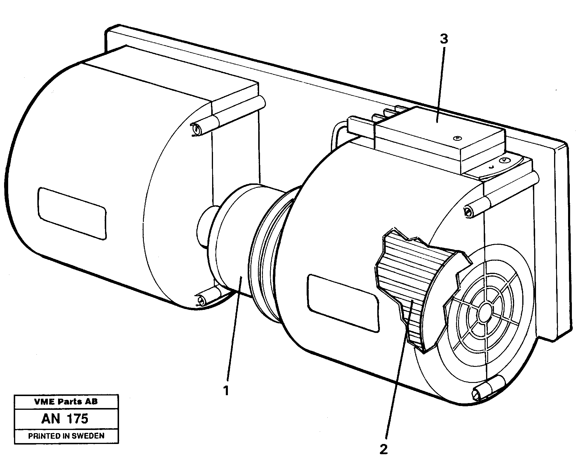 Fan — volvo parts diagram
