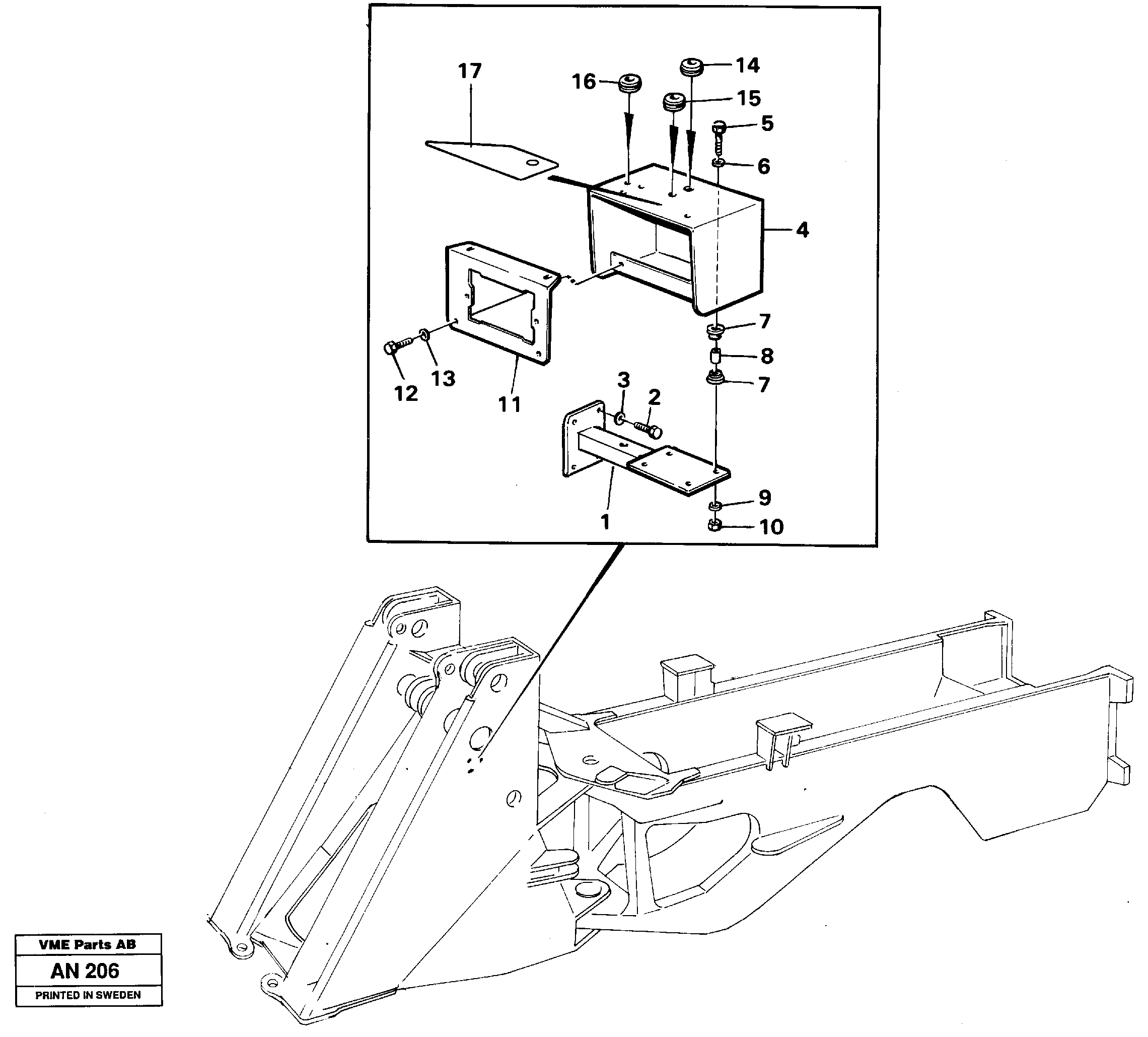 Lamp retainer — volvo parts diagram