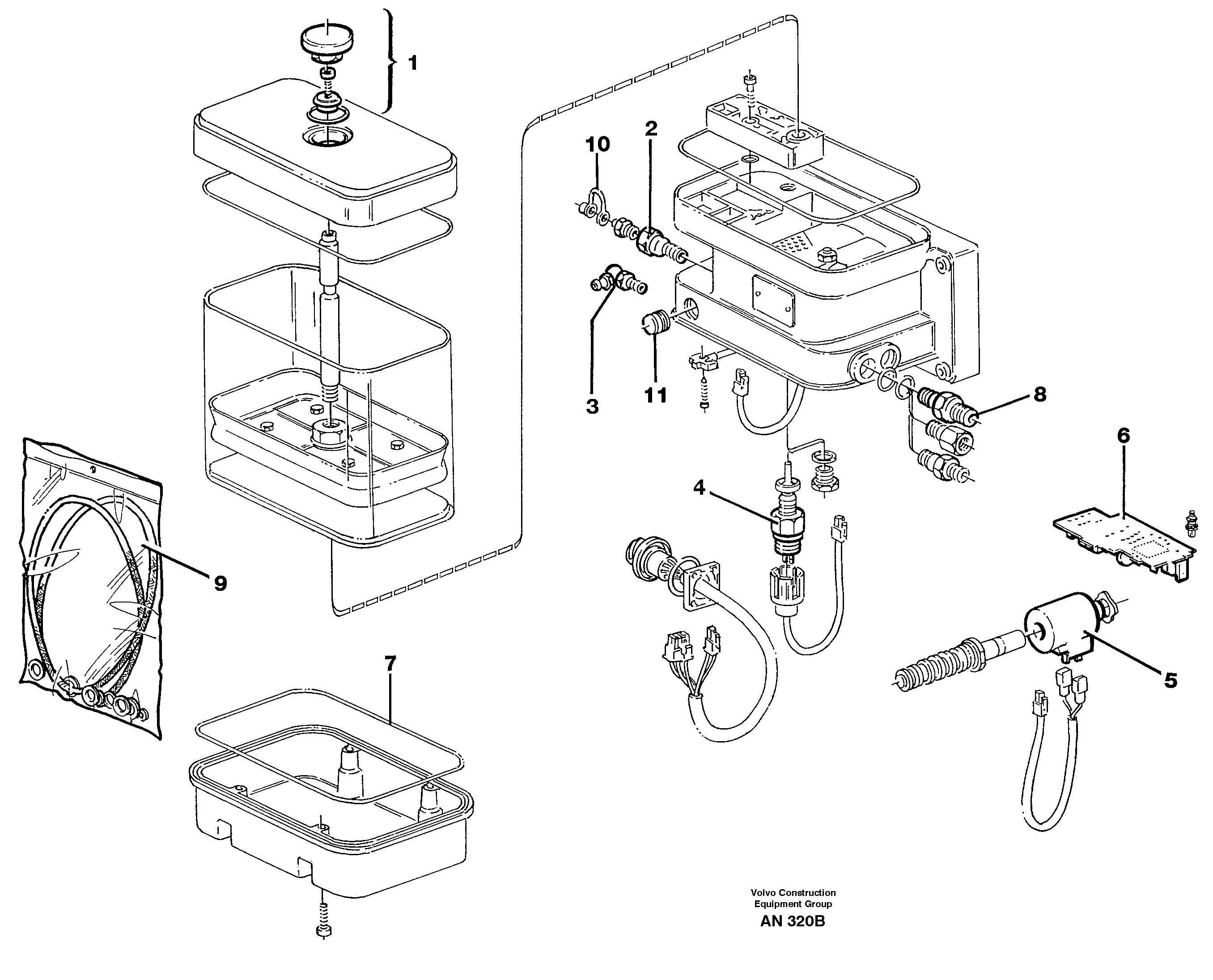 Pump  94809 — volvo parts diagram