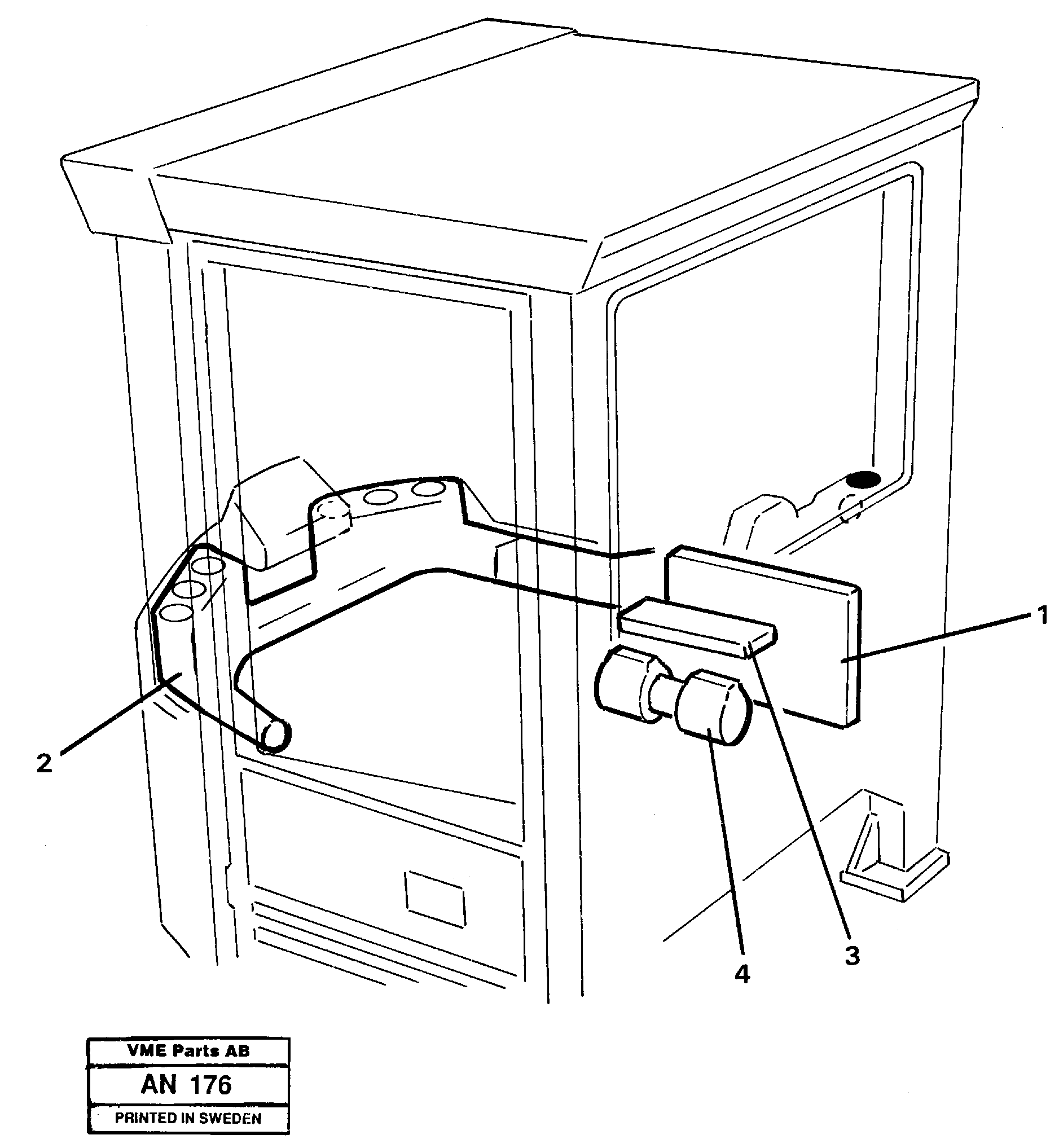 Heating system — volvo parts diagram