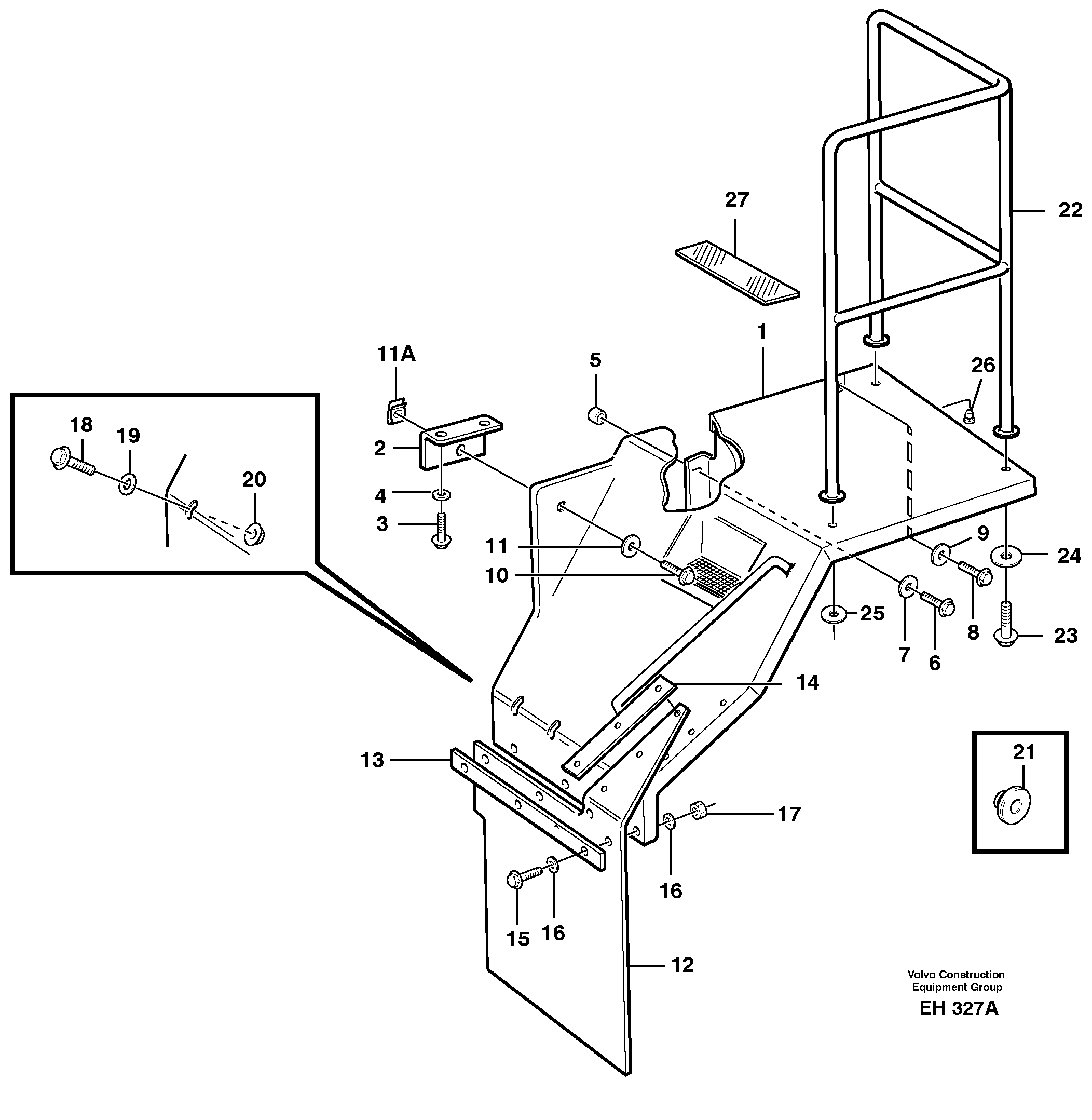 Fender — volvo parts diagram
