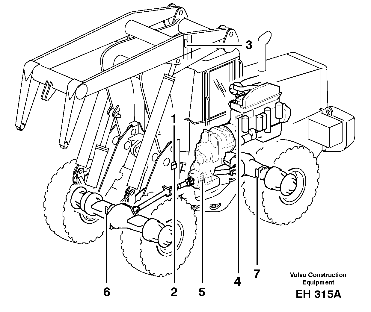 Product sign plate — volvo parts diagram