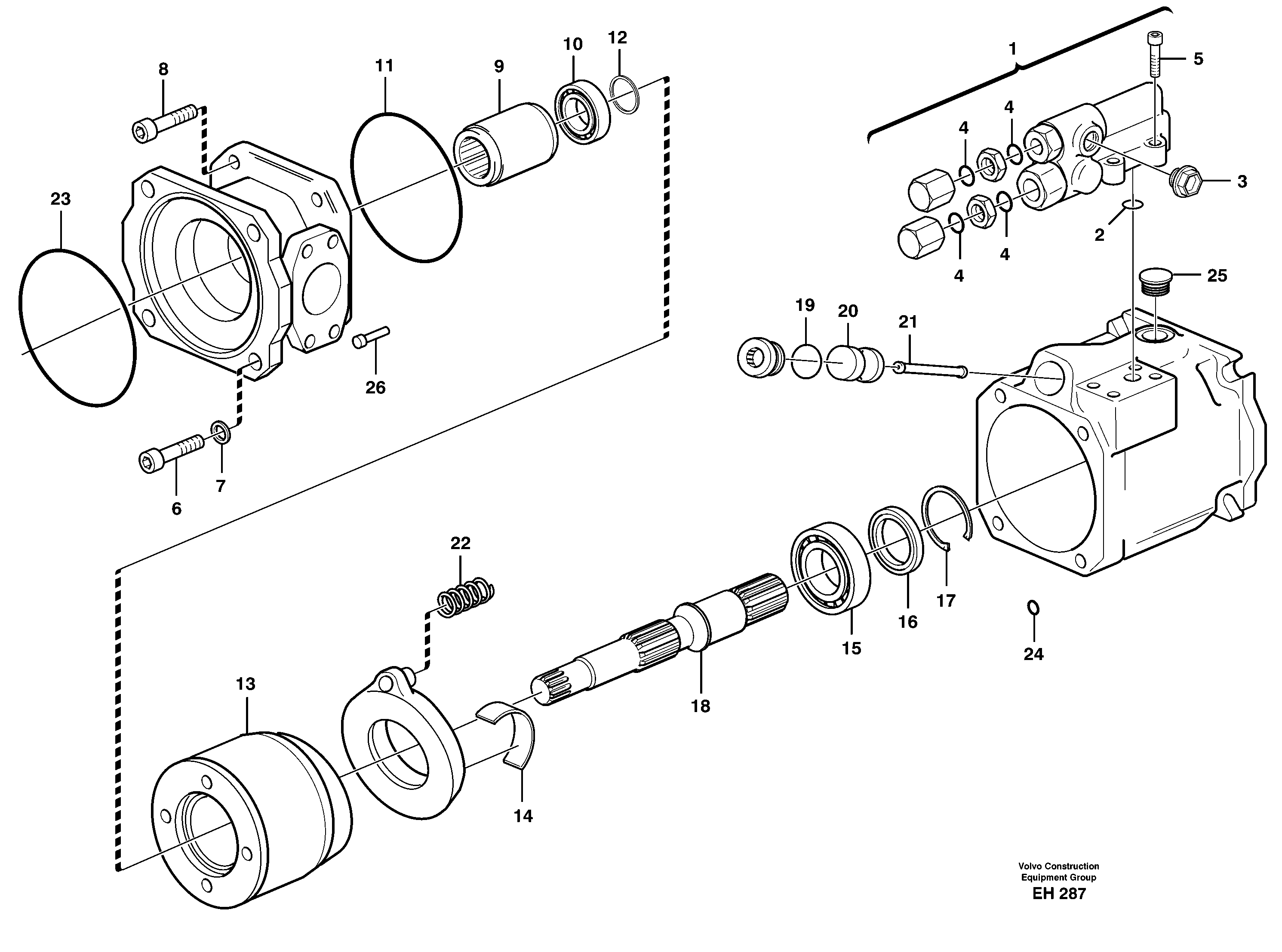 Controlpump, 60CC — volvo parts diagram